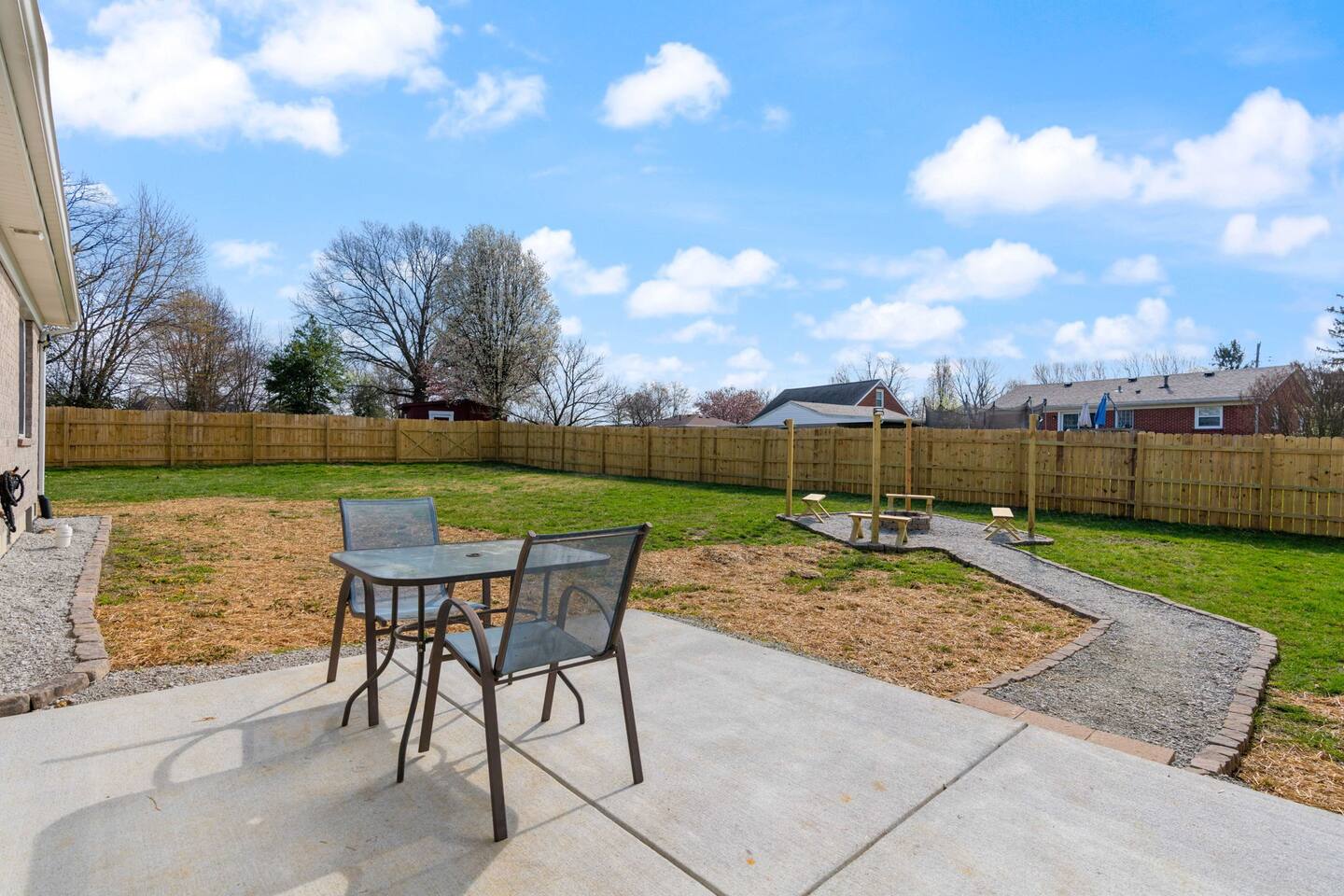 enjoy a relaxing evening at the fire pit