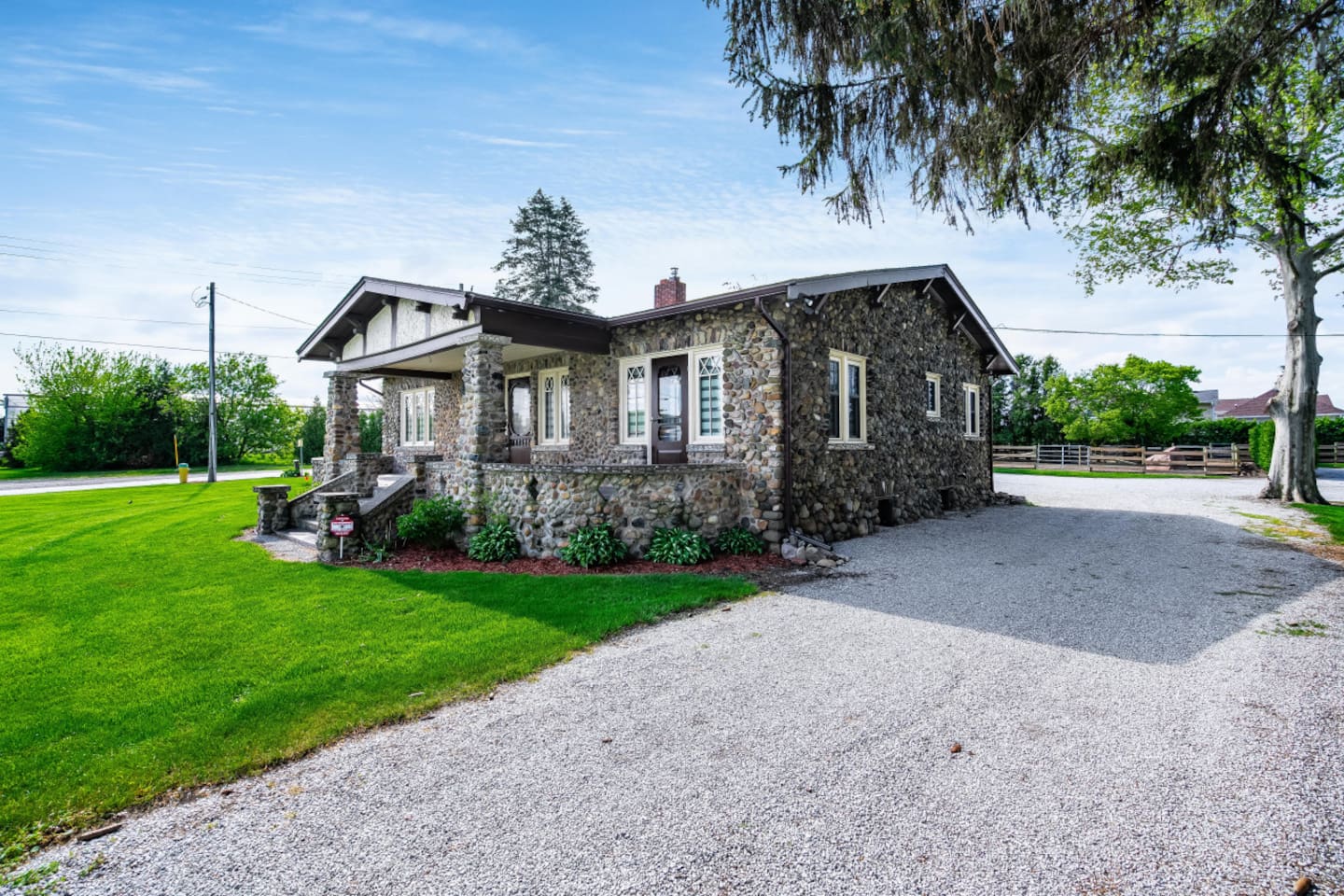 Front Exterior Covered Veranda