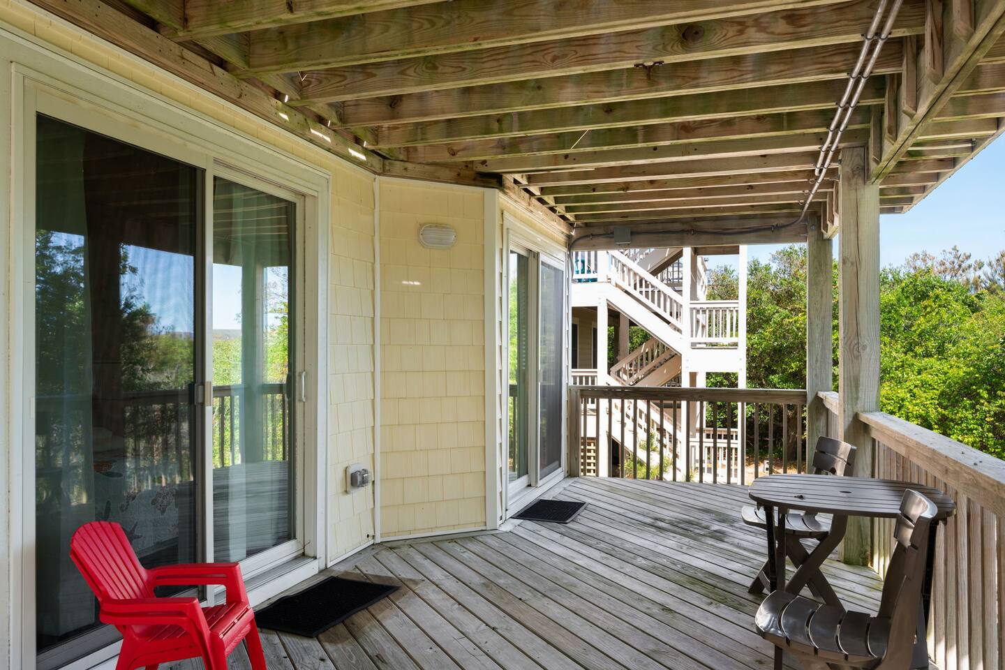 Second floor deck 