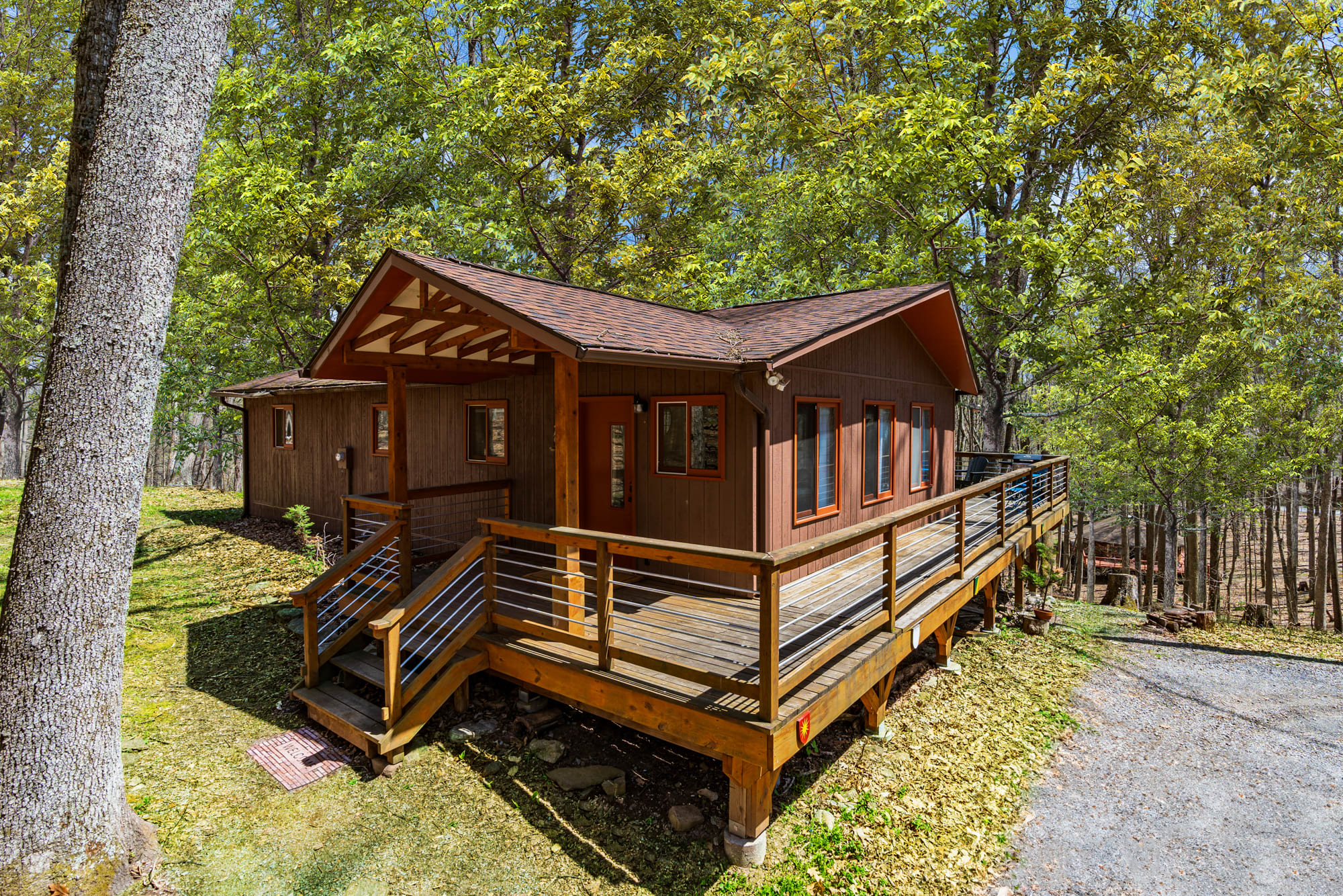 Step outside to hiking trails, or take a short walk to community tennis courts and a seasonal pool. Explore nearby state parks or unwind at one of Berkeley Springs' renowned local spas.