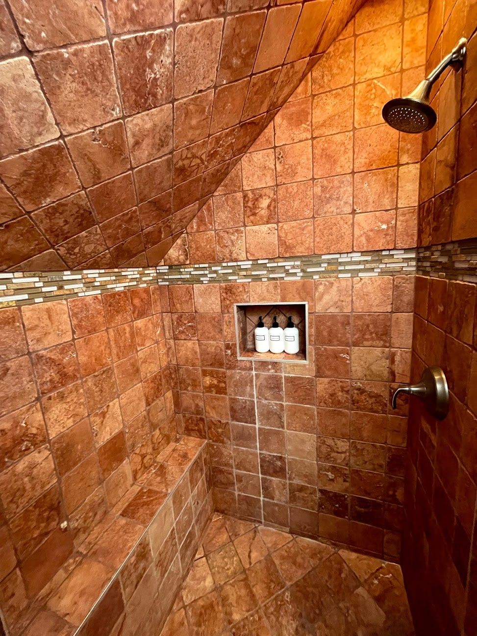 Italian Marble shower