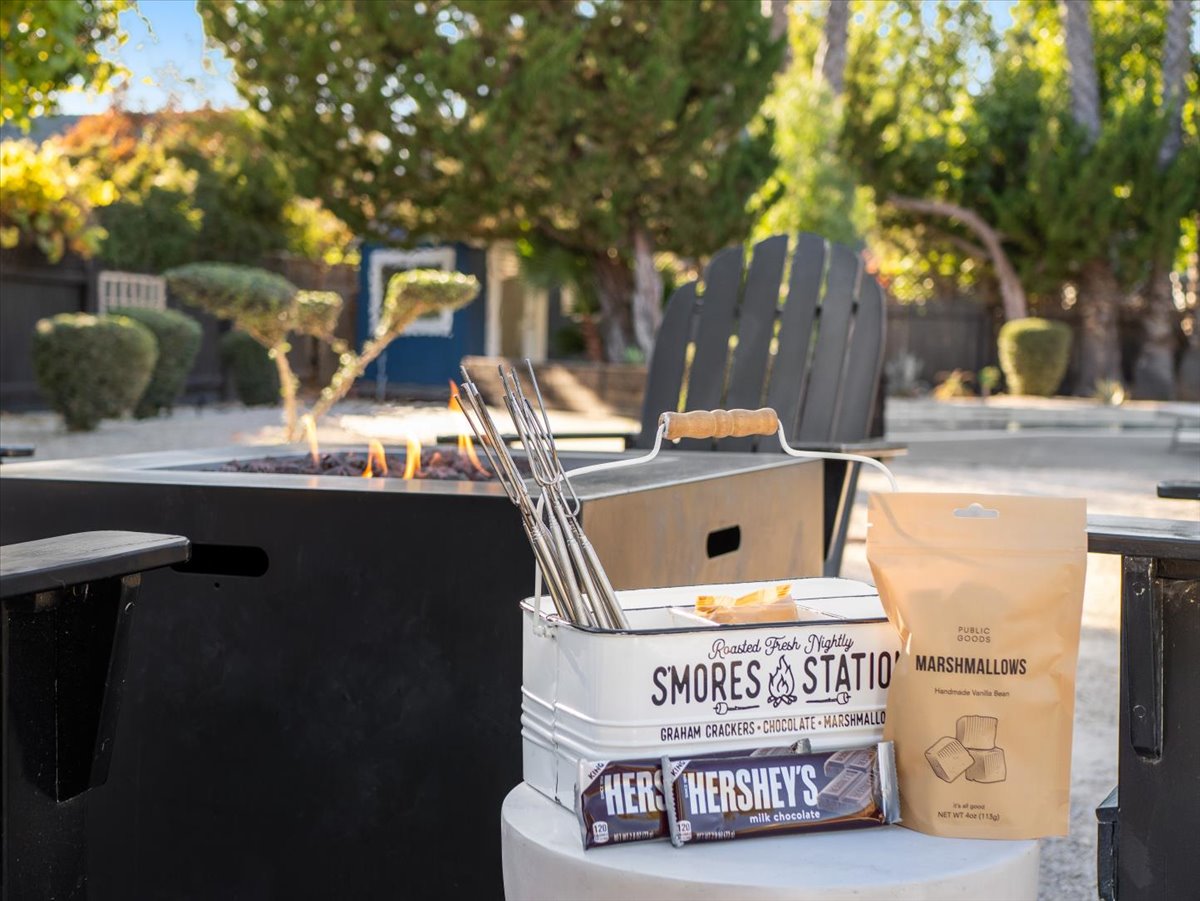 *S'mores kit included!