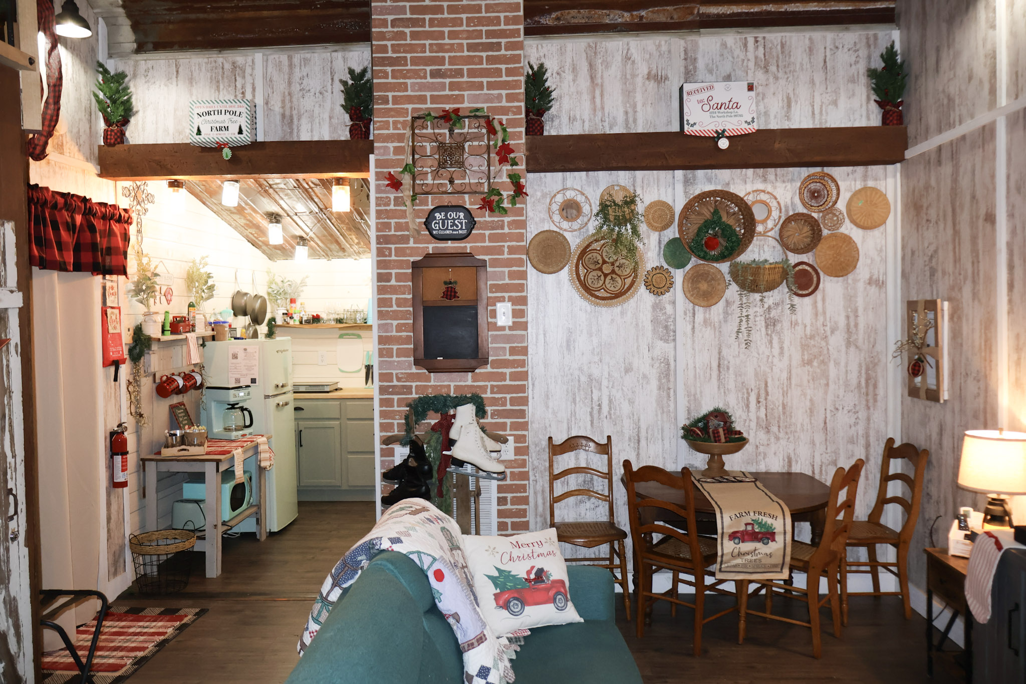 Your view when you walk in the door