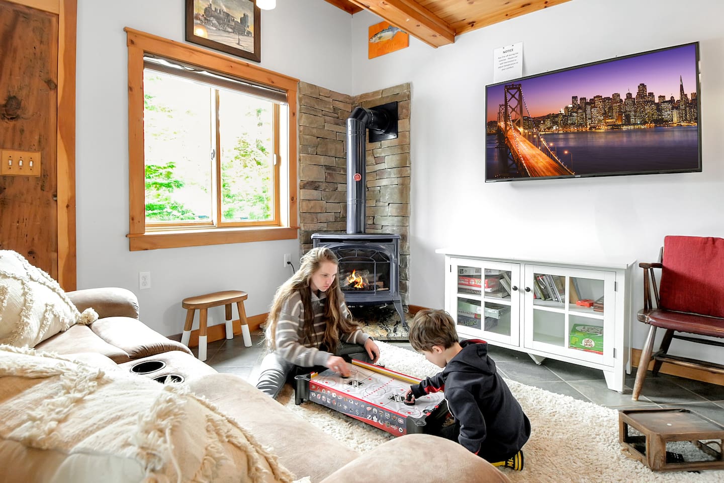 Cozy living room perfect for family time