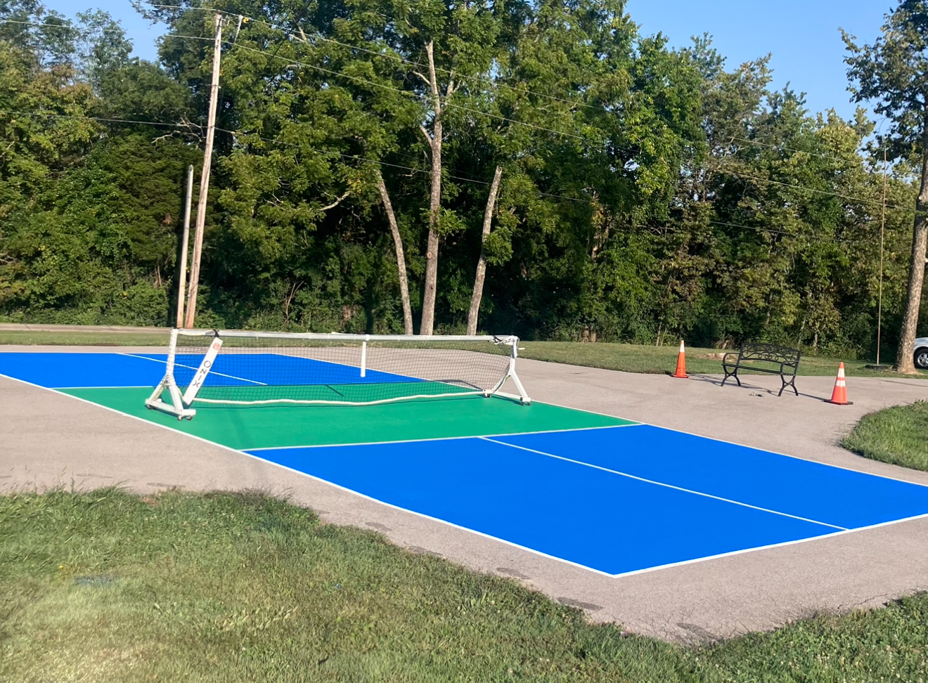 Outdoor Pickleball Court