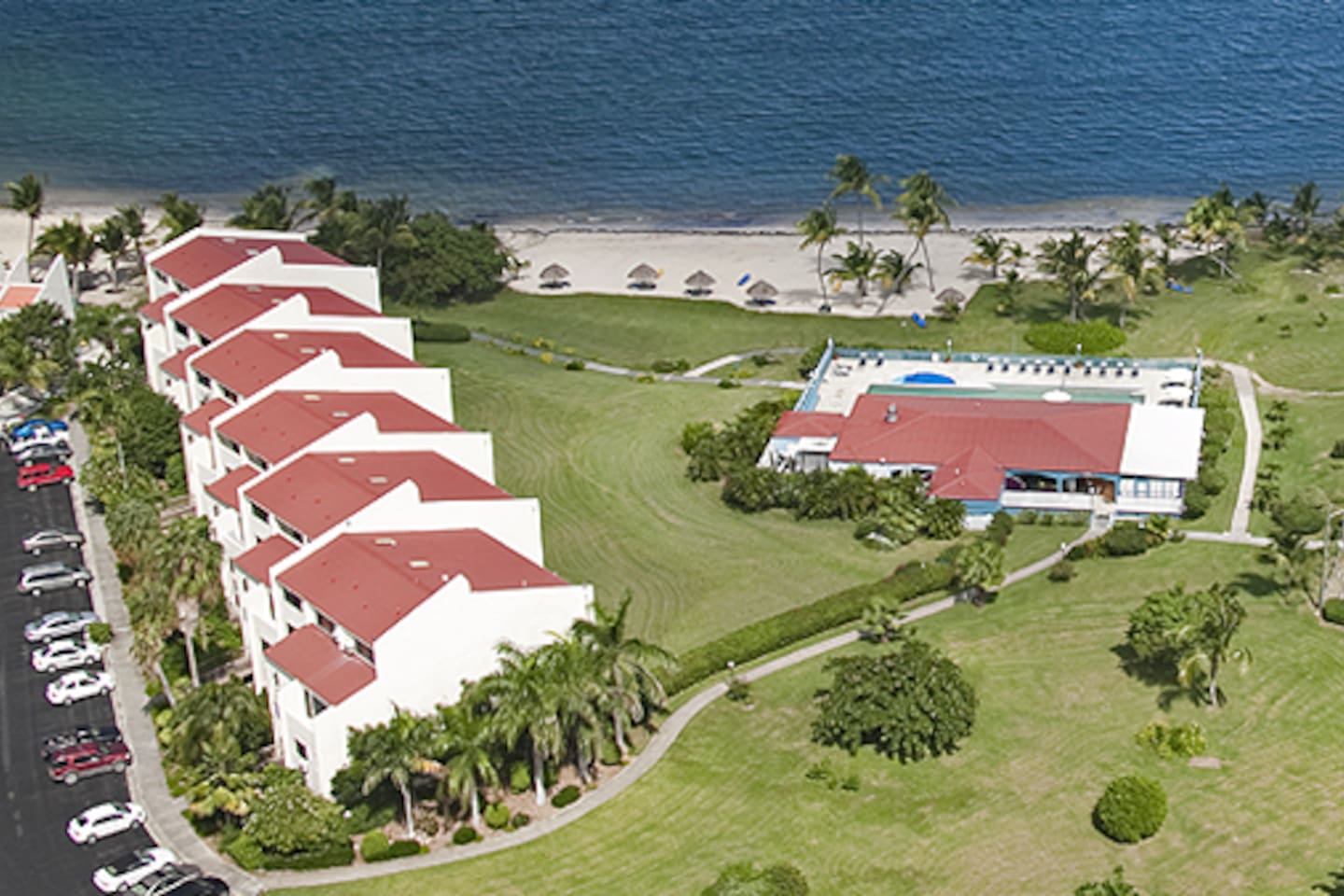 Aerial View of condominium complex