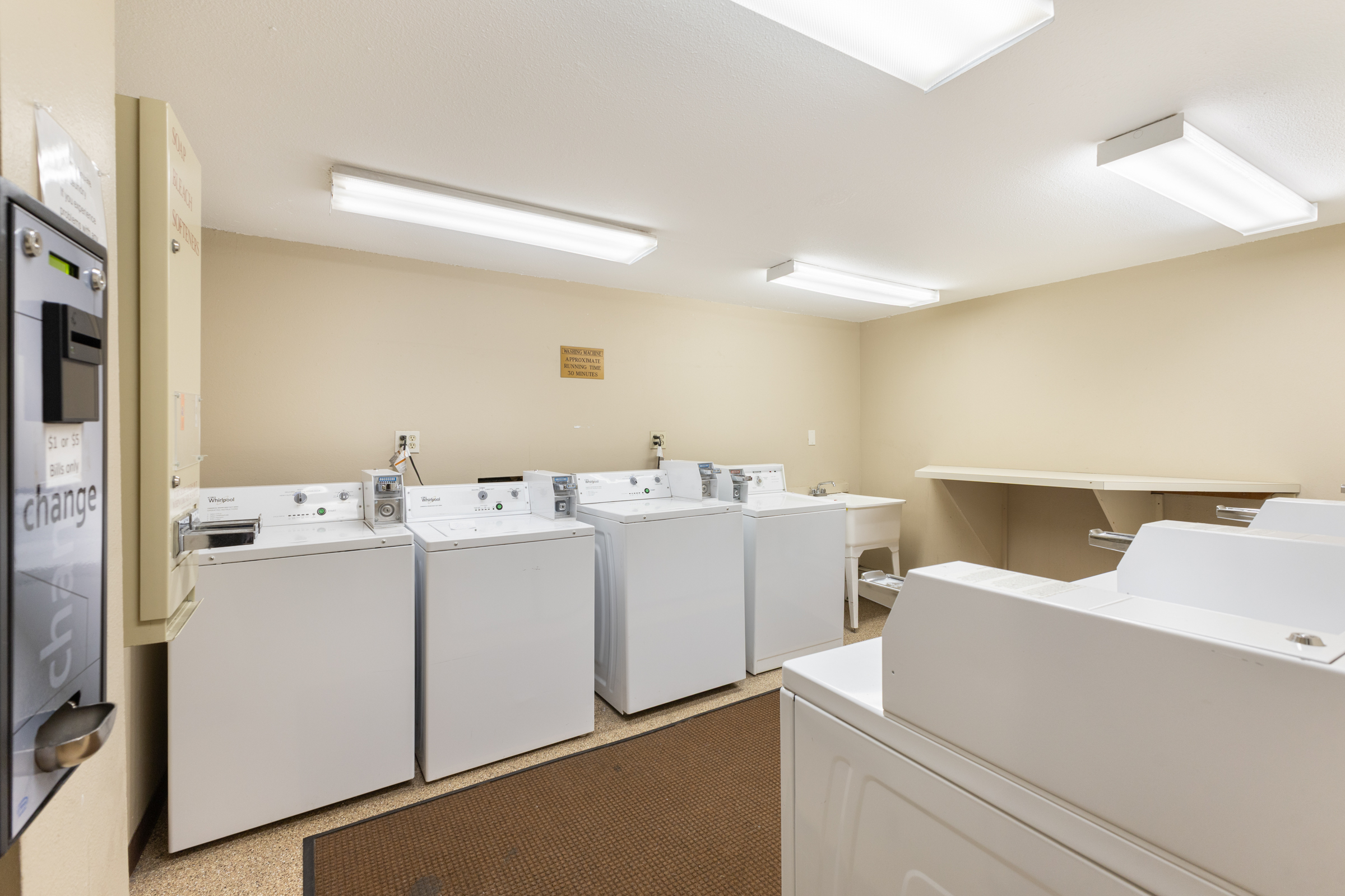 Shared Laundry Room 