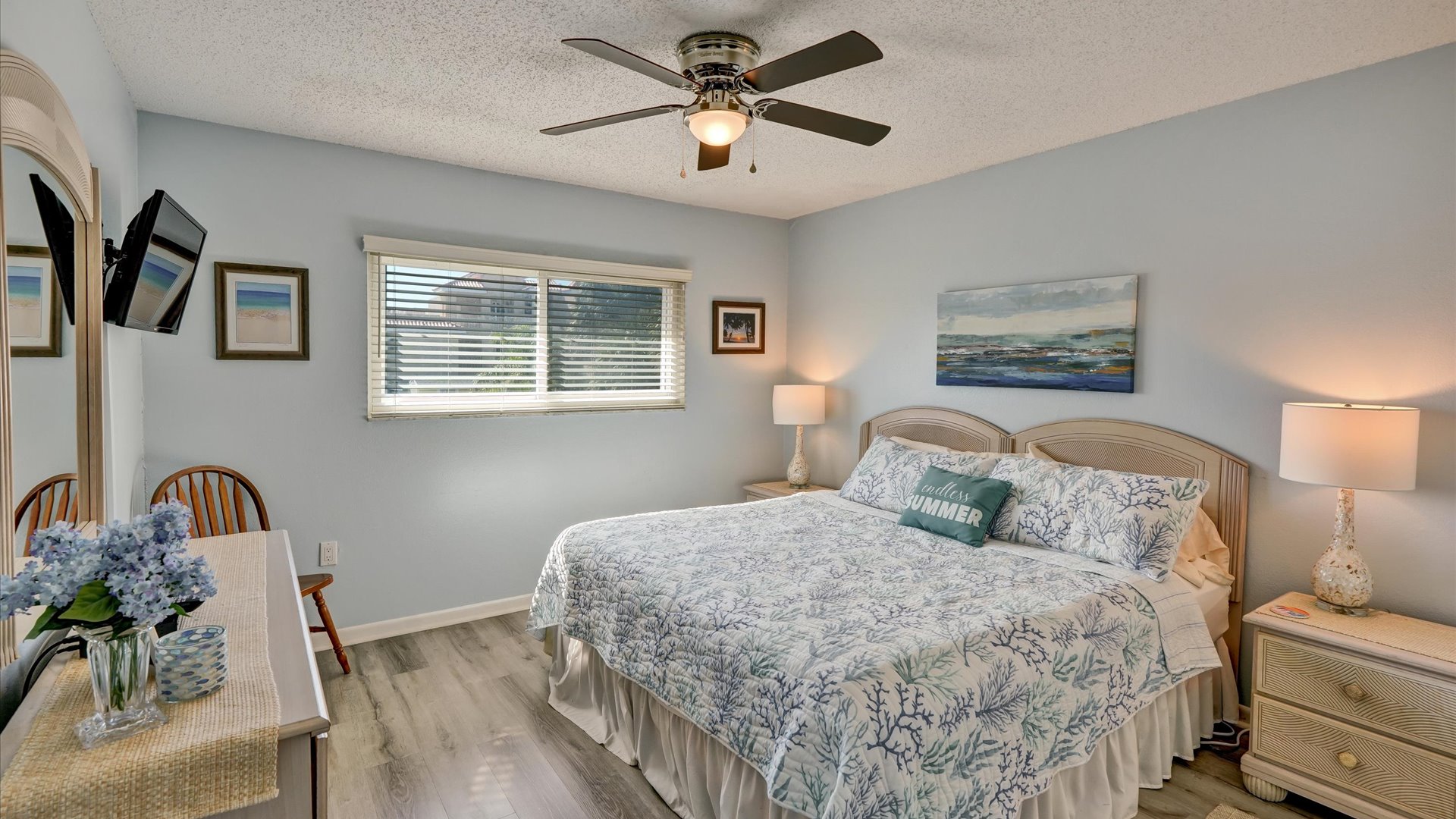 Guest Bedroom with King Bed
