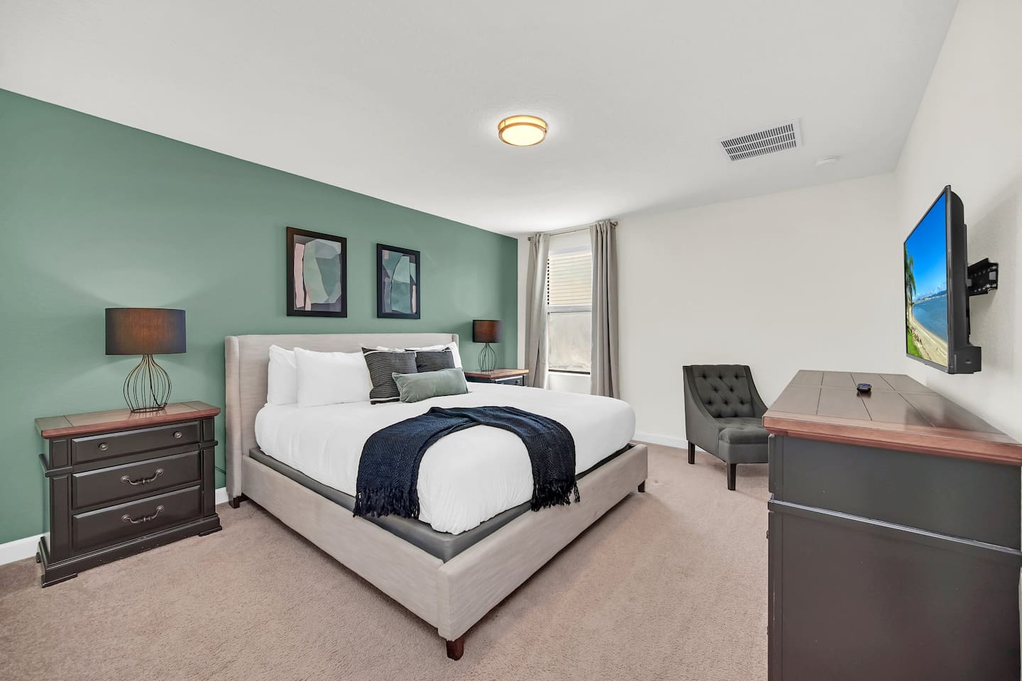 King Bedroom on Second Floor