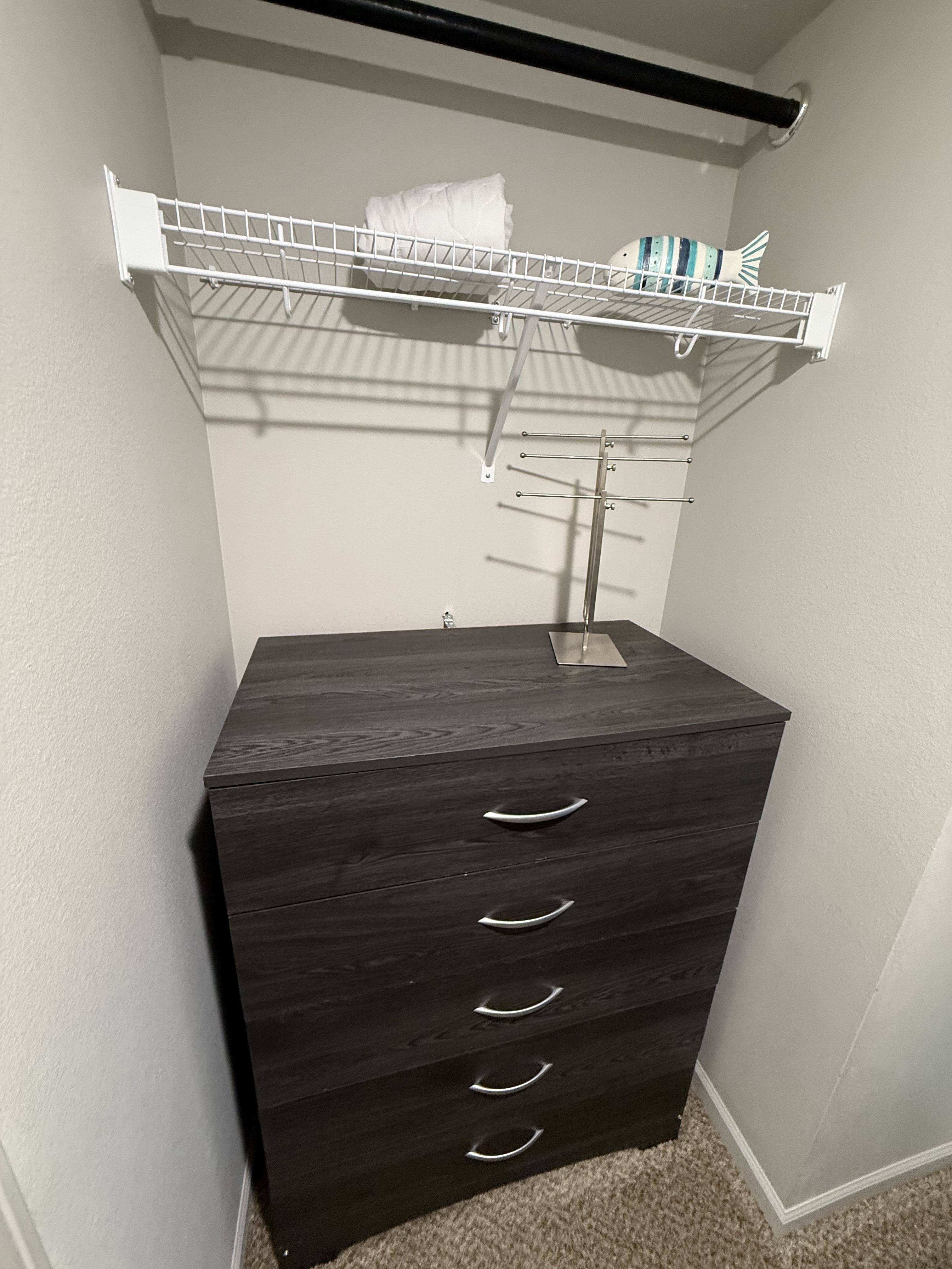 Dresser in Master Bedroom walk in closet