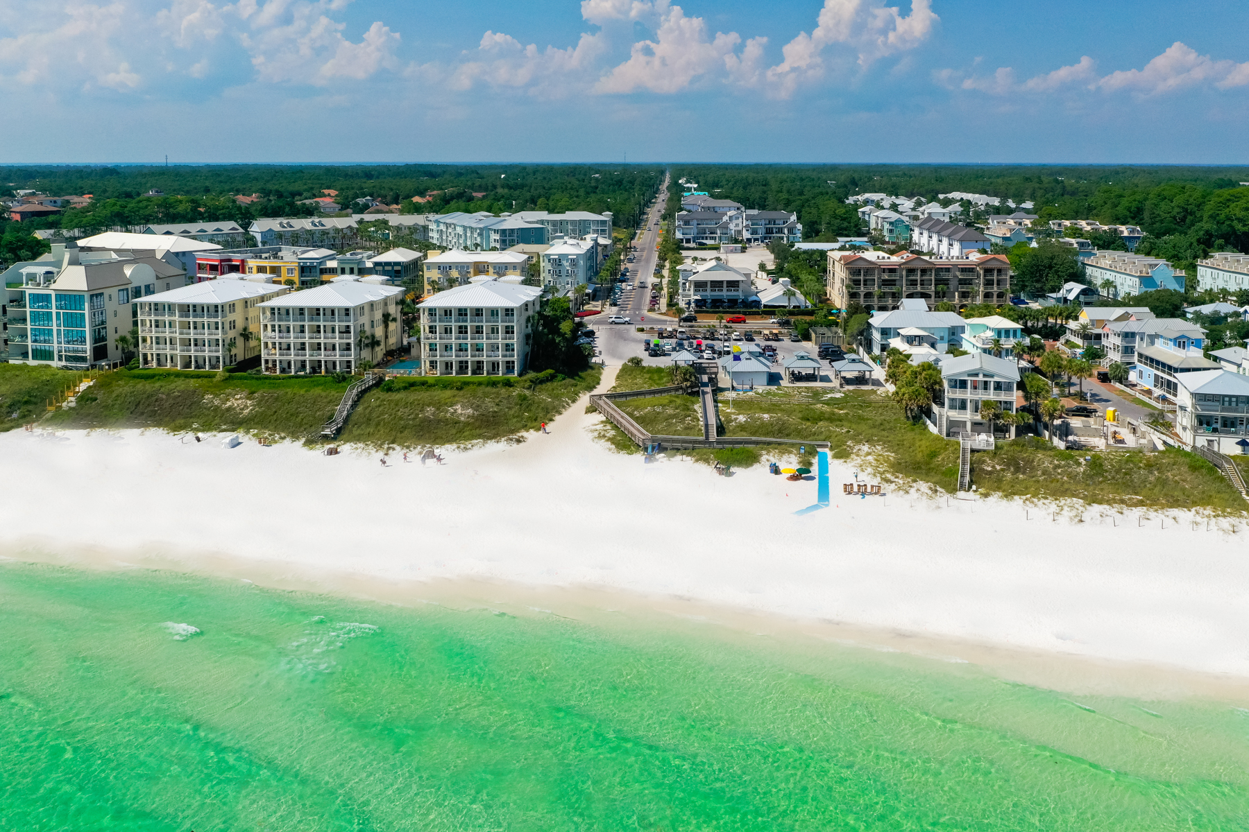 Gulf Place and Beach are 1/2 Mile