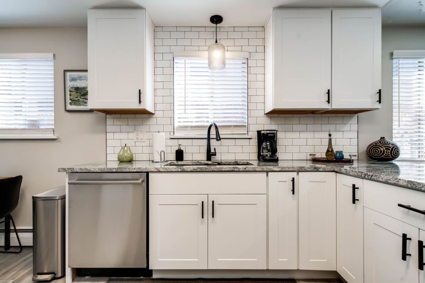 Fully stocked kitchen