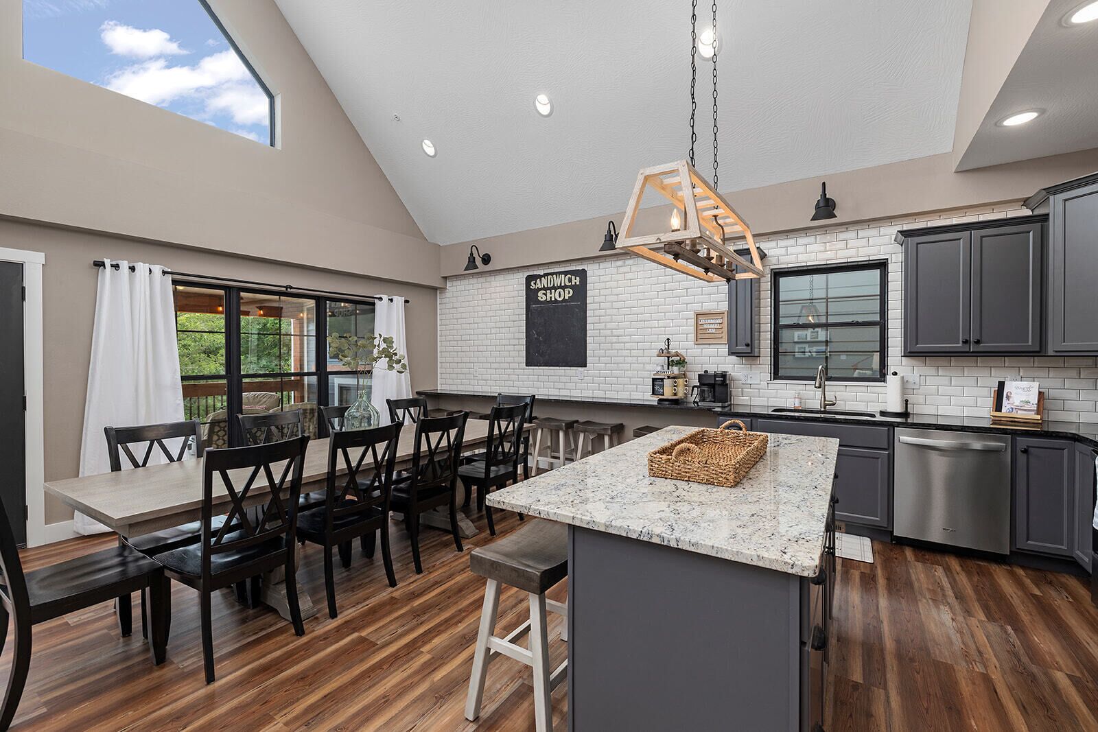 Spacious Kitchen/Dining Area with plenty of seating