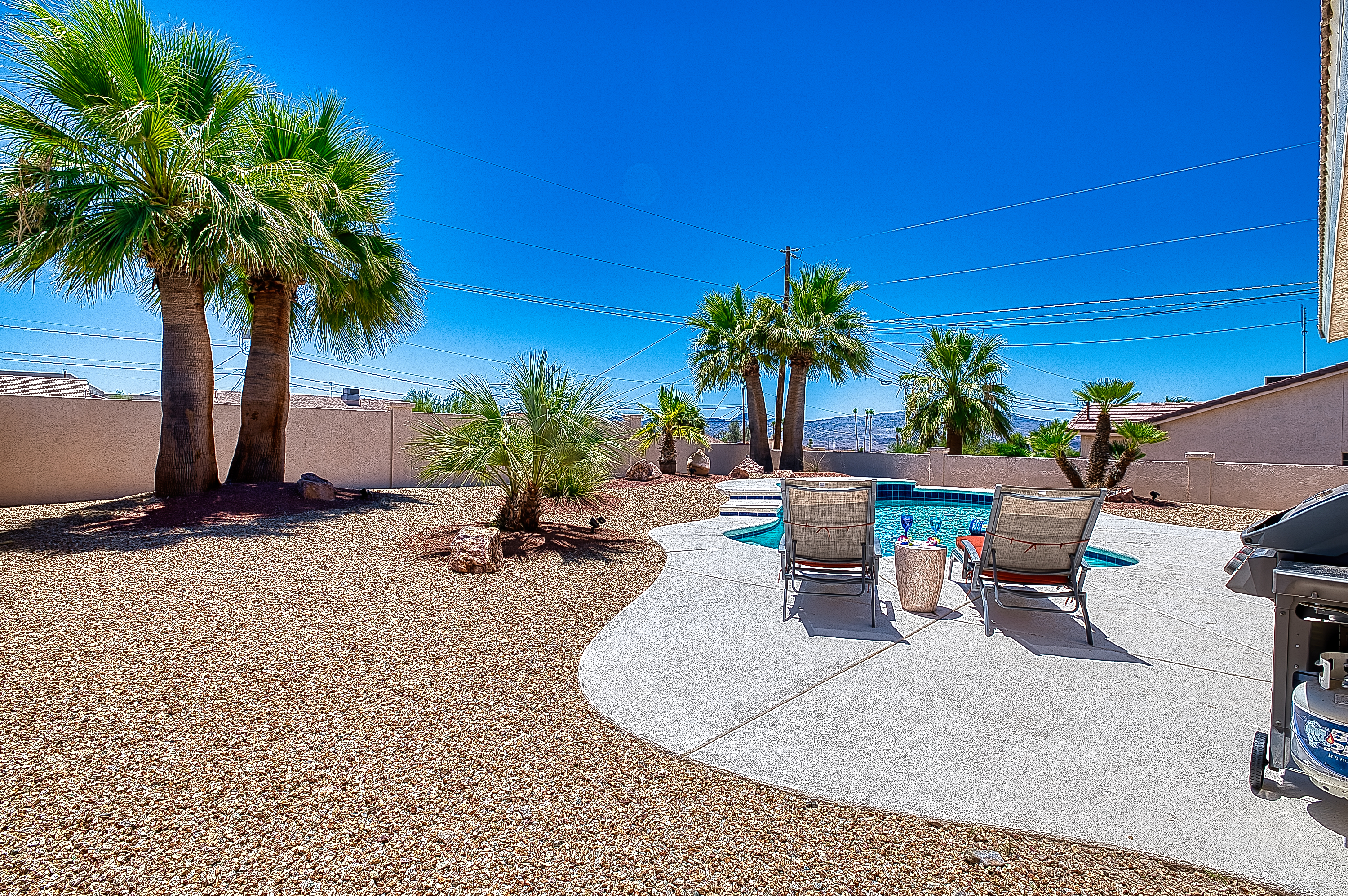 Back yard escapes, lounge poolside