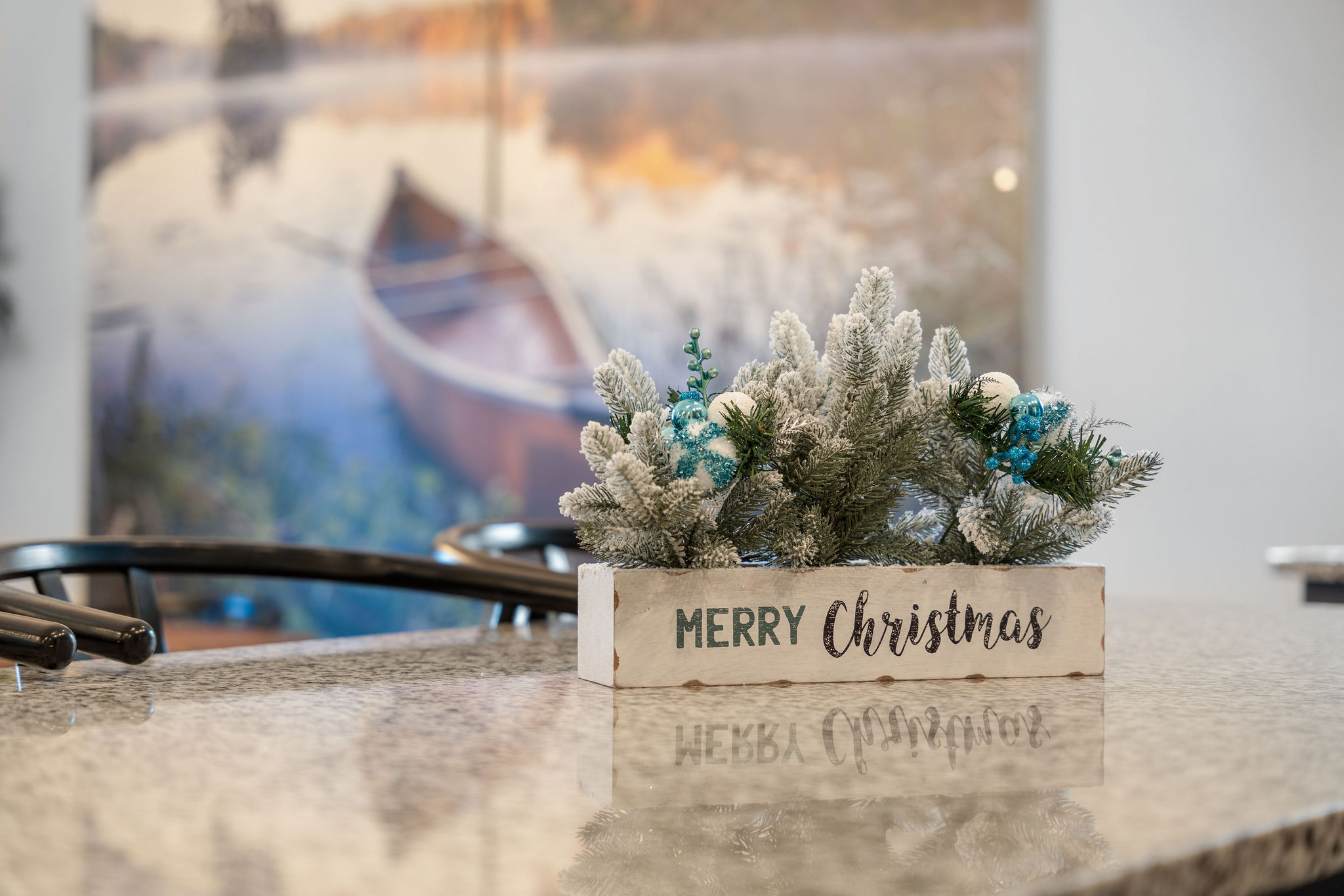 Christmas cheer is spread throughout!