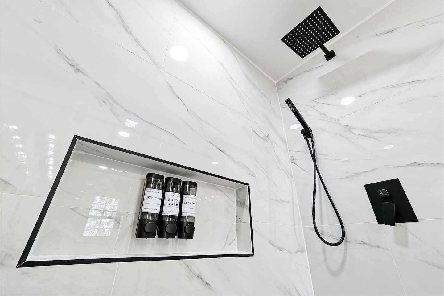 Private ensuite bathroom for Bedroom #2.