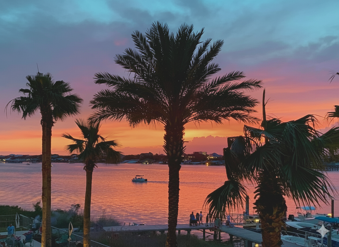 From sunrise to sunset, immerse yourself in the ever-changing beauty of this coastal panorama.  A feast for the senses.