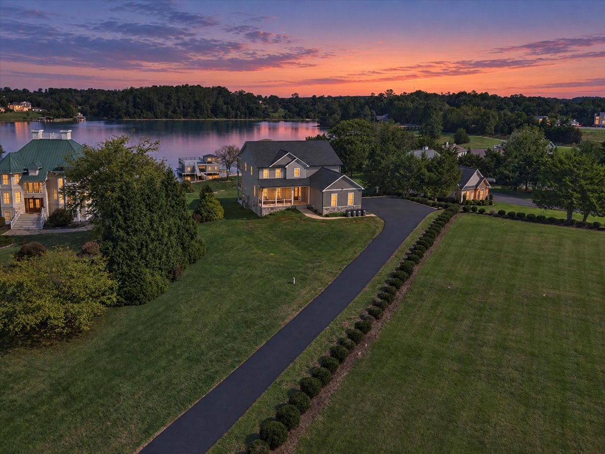 Picture-perfect Lake Anna sunsets from your own waterfront retreat.
