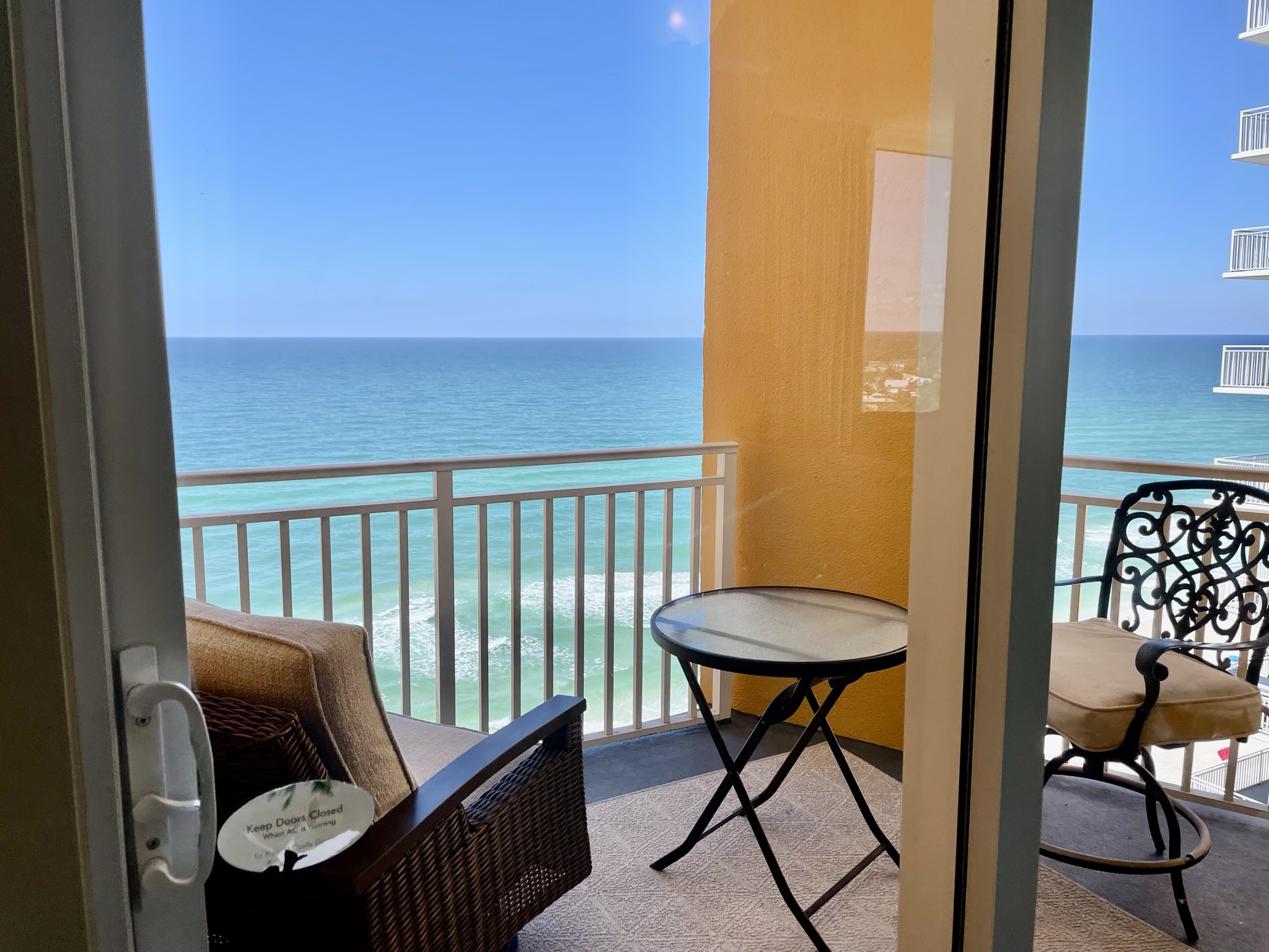 Private balcony for 2nd king suite