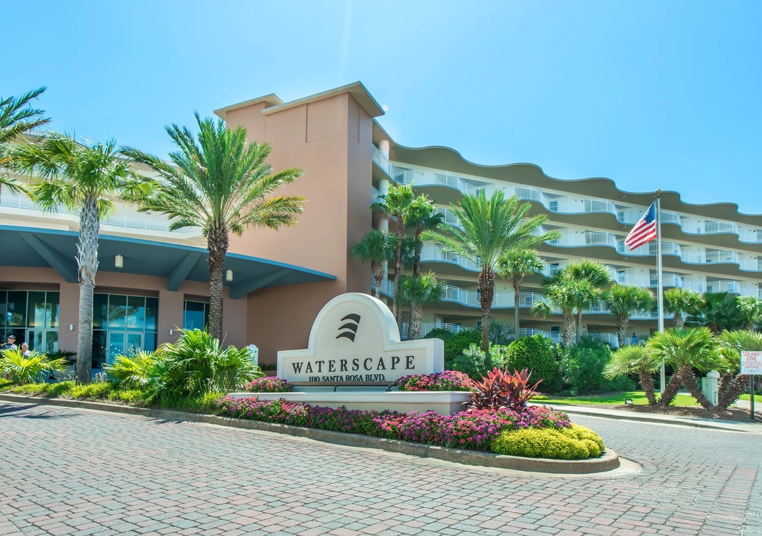 Waterscape Resort entrance