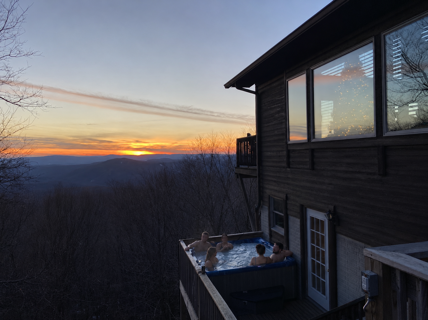 Large Hot Tub
