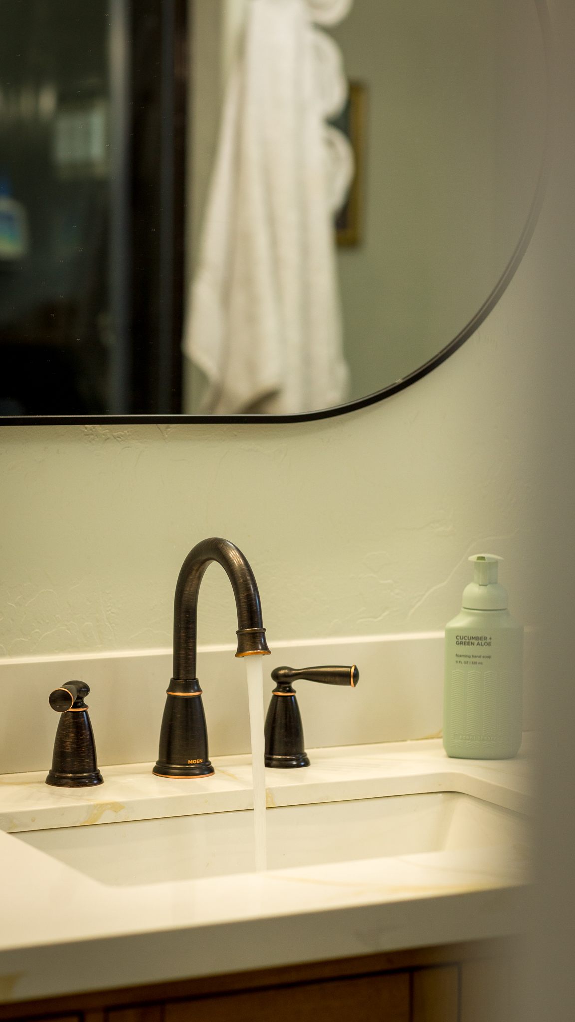 Sink in Back Bathroom