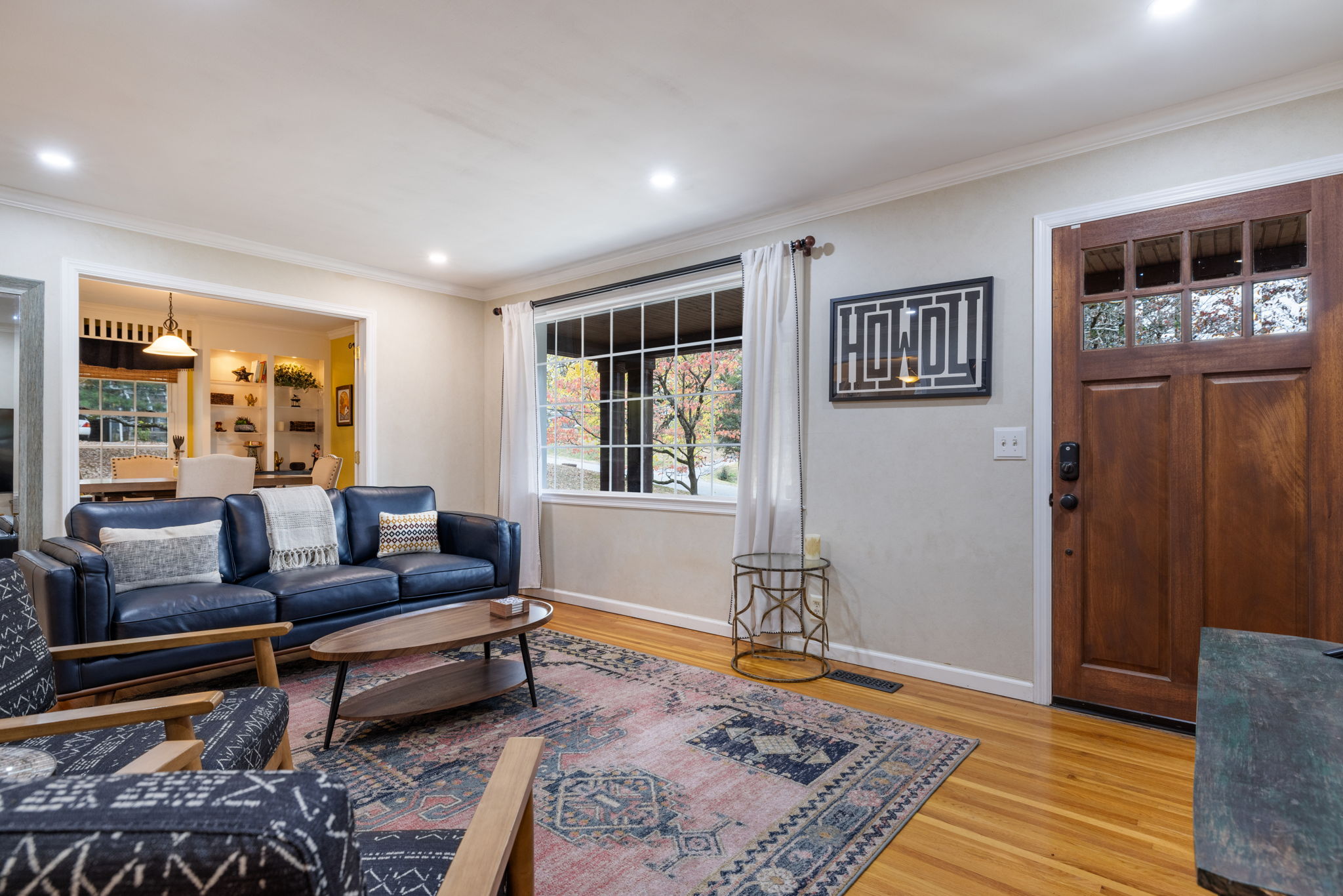 Upstairs Living Room with Smart TV