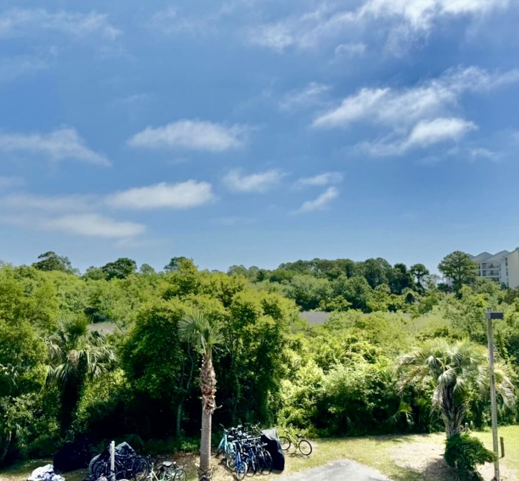 View over the resort grounds