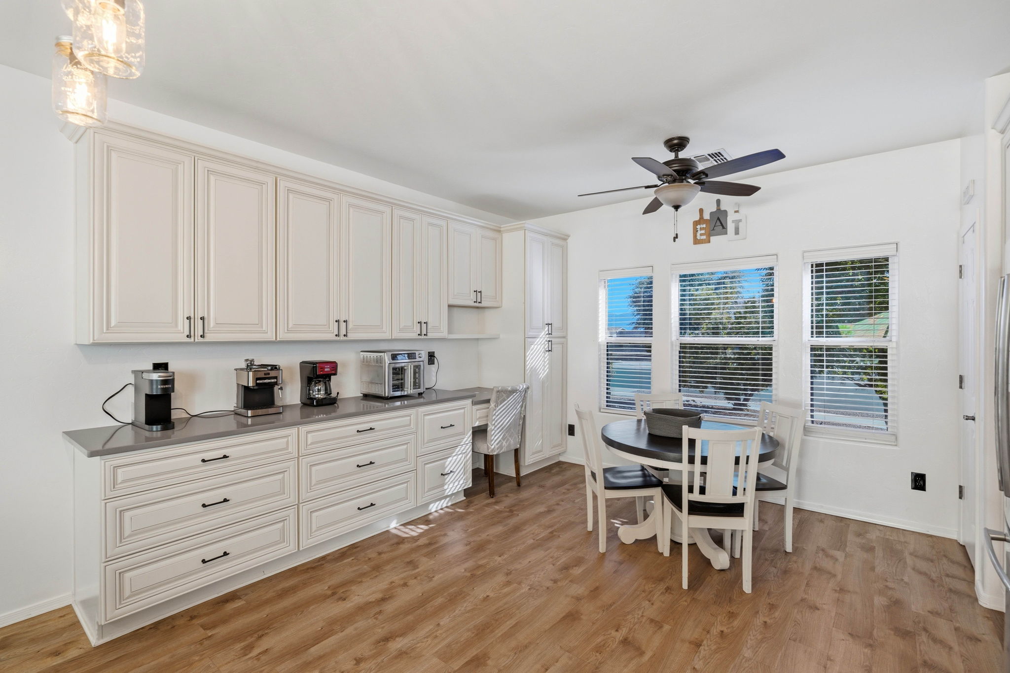 Kitchen with Built-in Desk