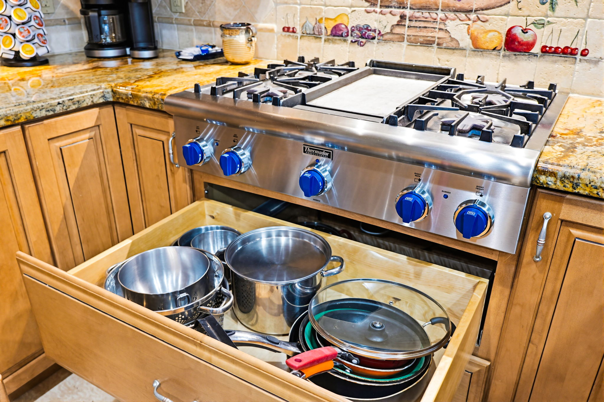 Plenty of pots and pans