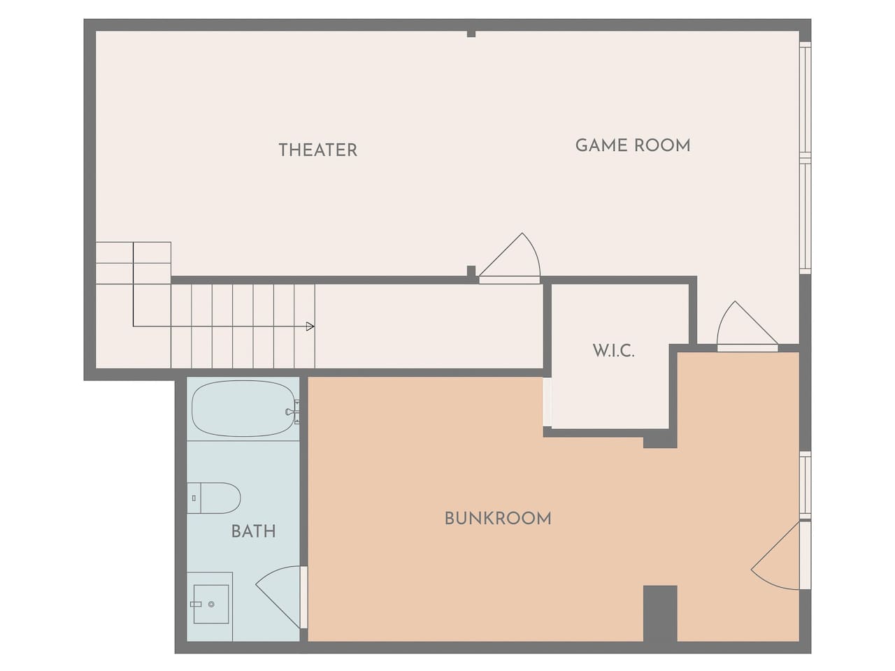 Side A, Lower Level