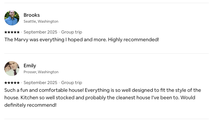 Guest Favorite! 5-star reviews!