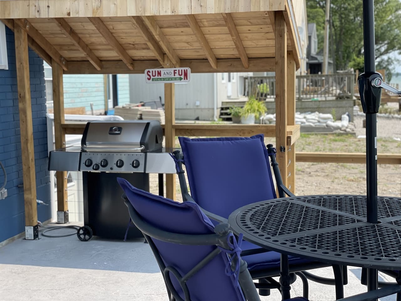 Barbecue Your Lunch And Sit By The Water