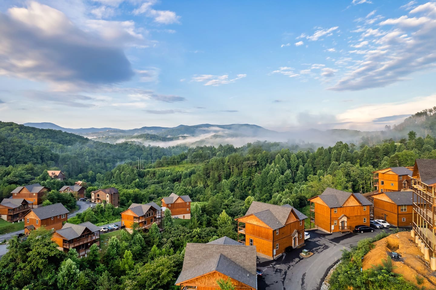 Drone view of our neighborhood
