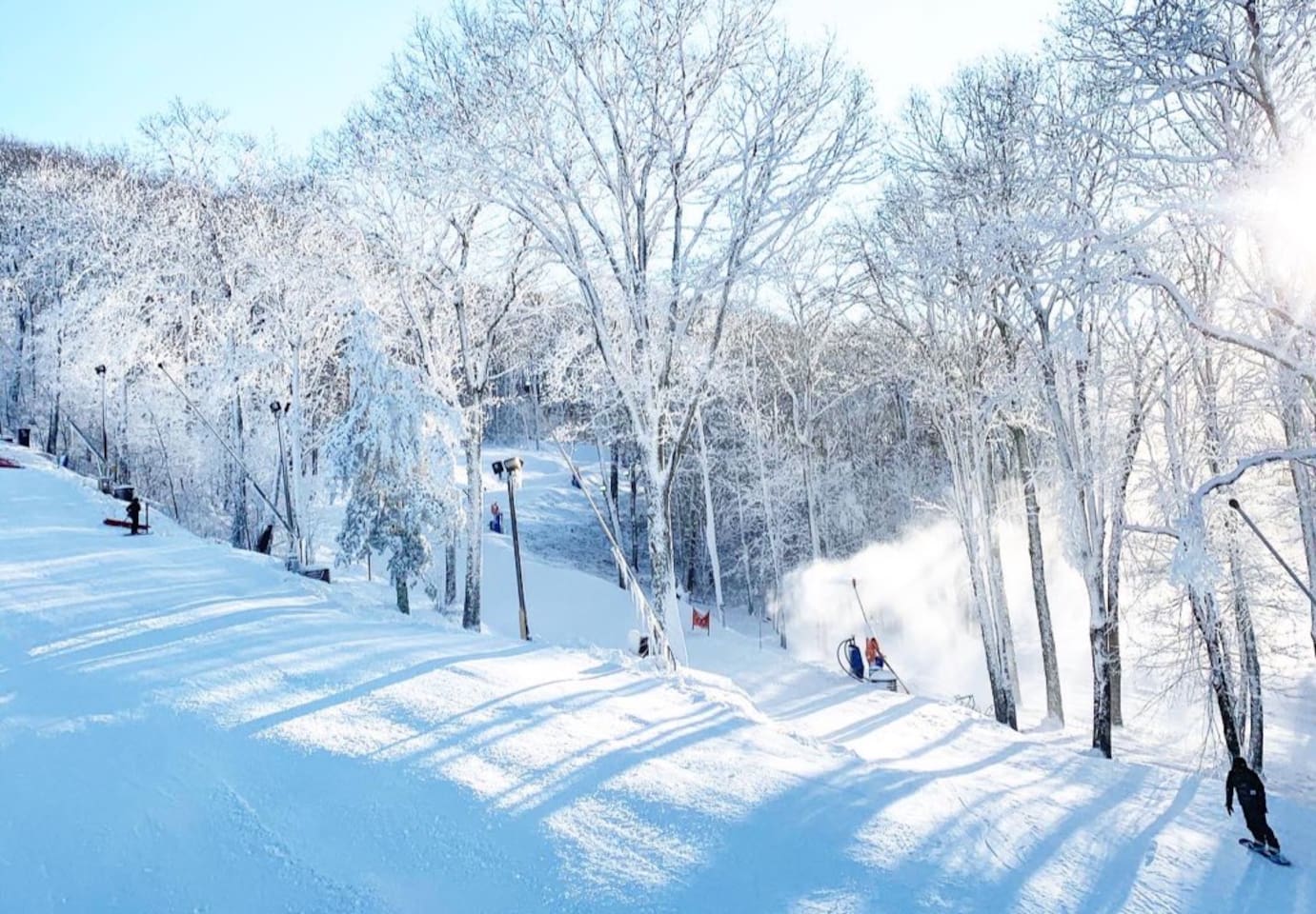 Cataloochee Ski Resort in Maggie Valley open now with snow!