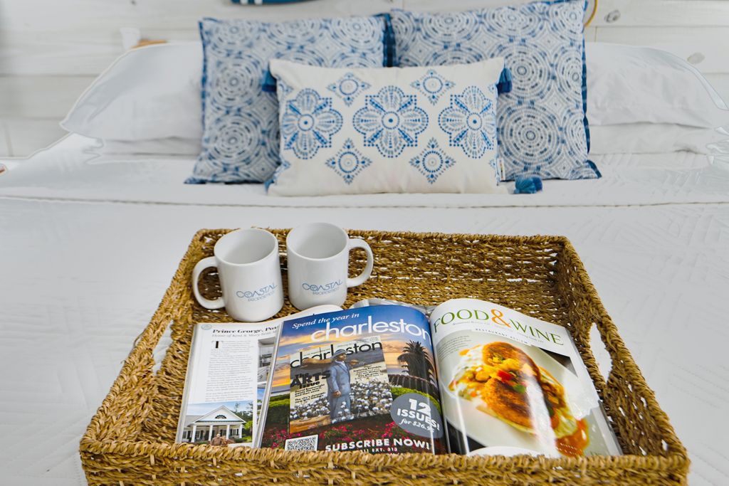 Sleep elevated, by the shore.