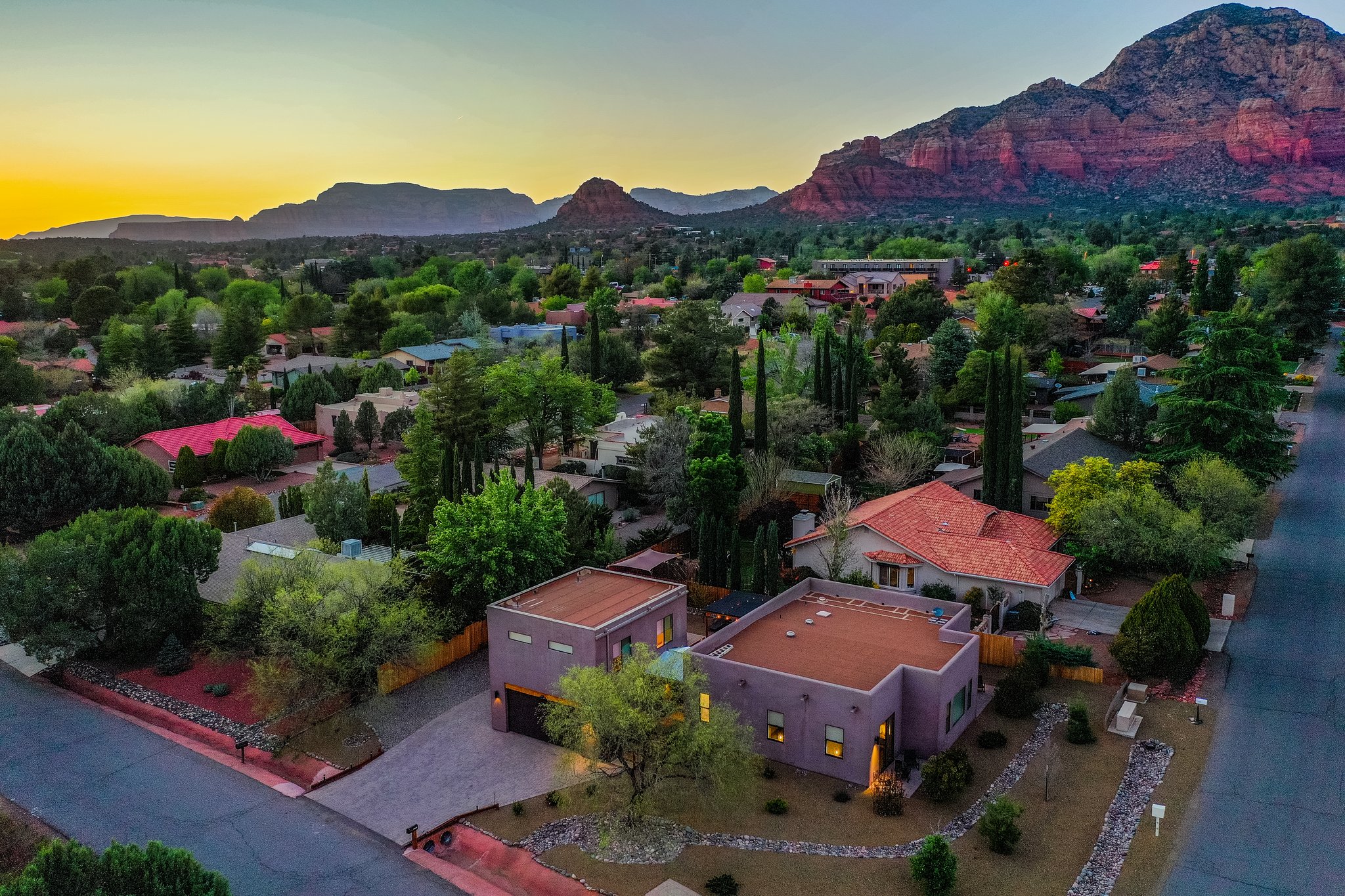 Take in the sunset, Large Corner Lot
