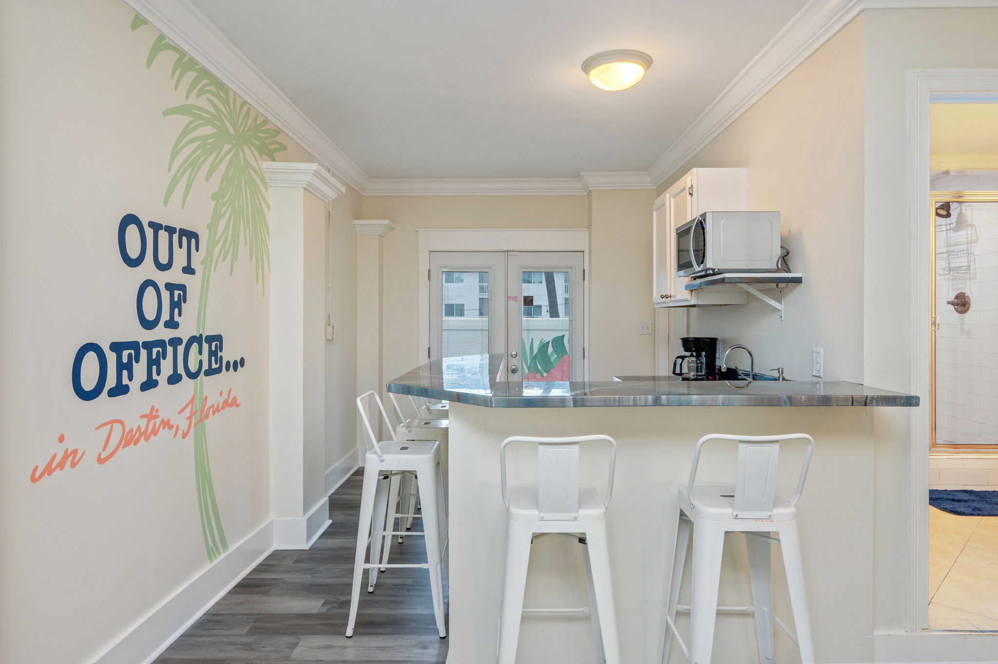 1st floor living area kitchenette