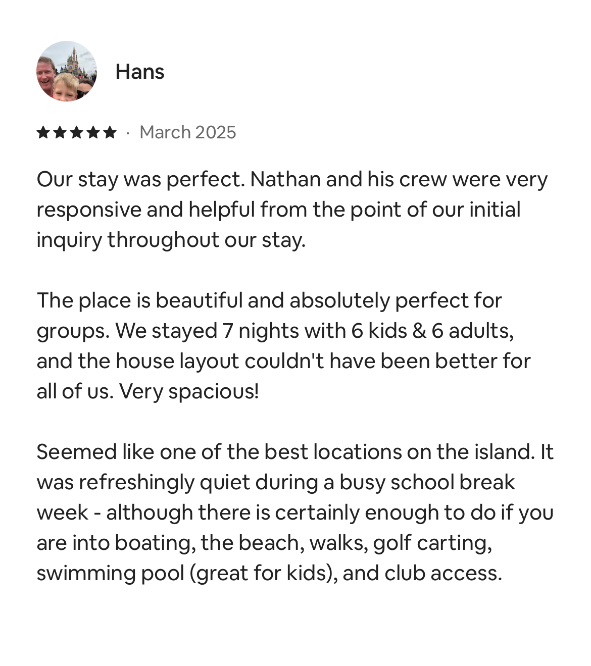 ⭐️⭐️⭐️⭐️⭐️