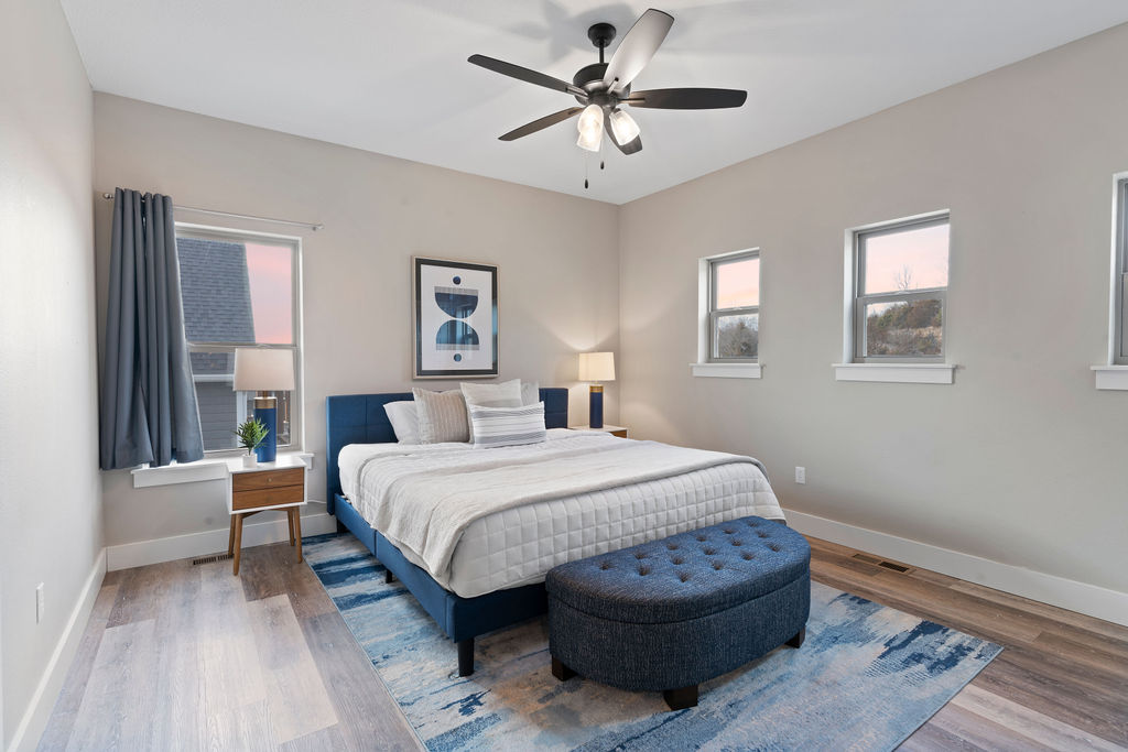 Main level King bedroom #3 w/ ensuite bath