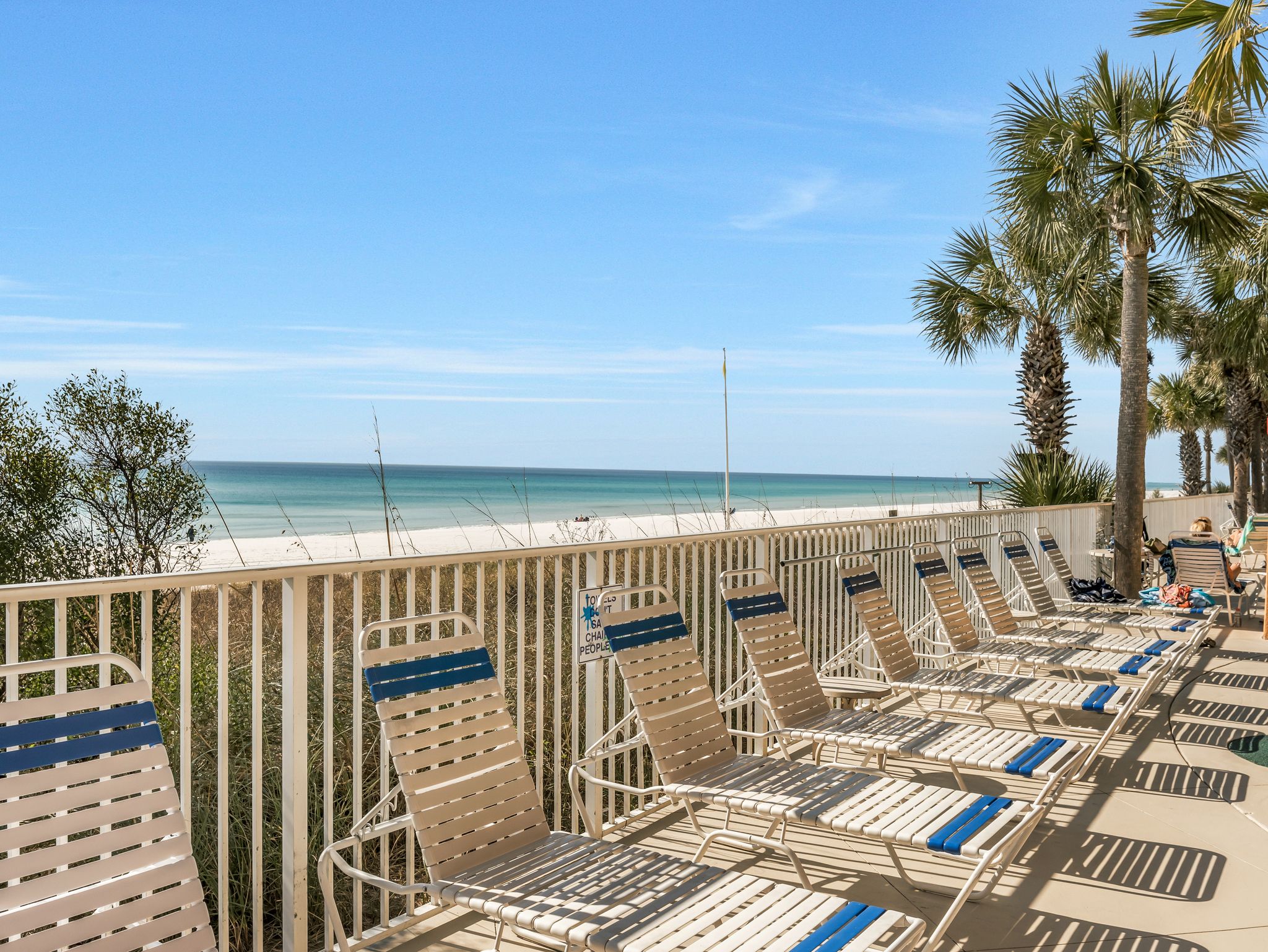 For the "no sand tan."