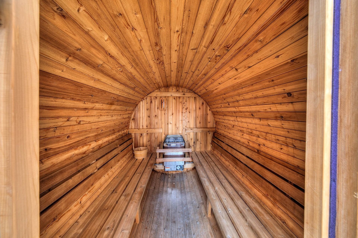 Cool dry sauna to use