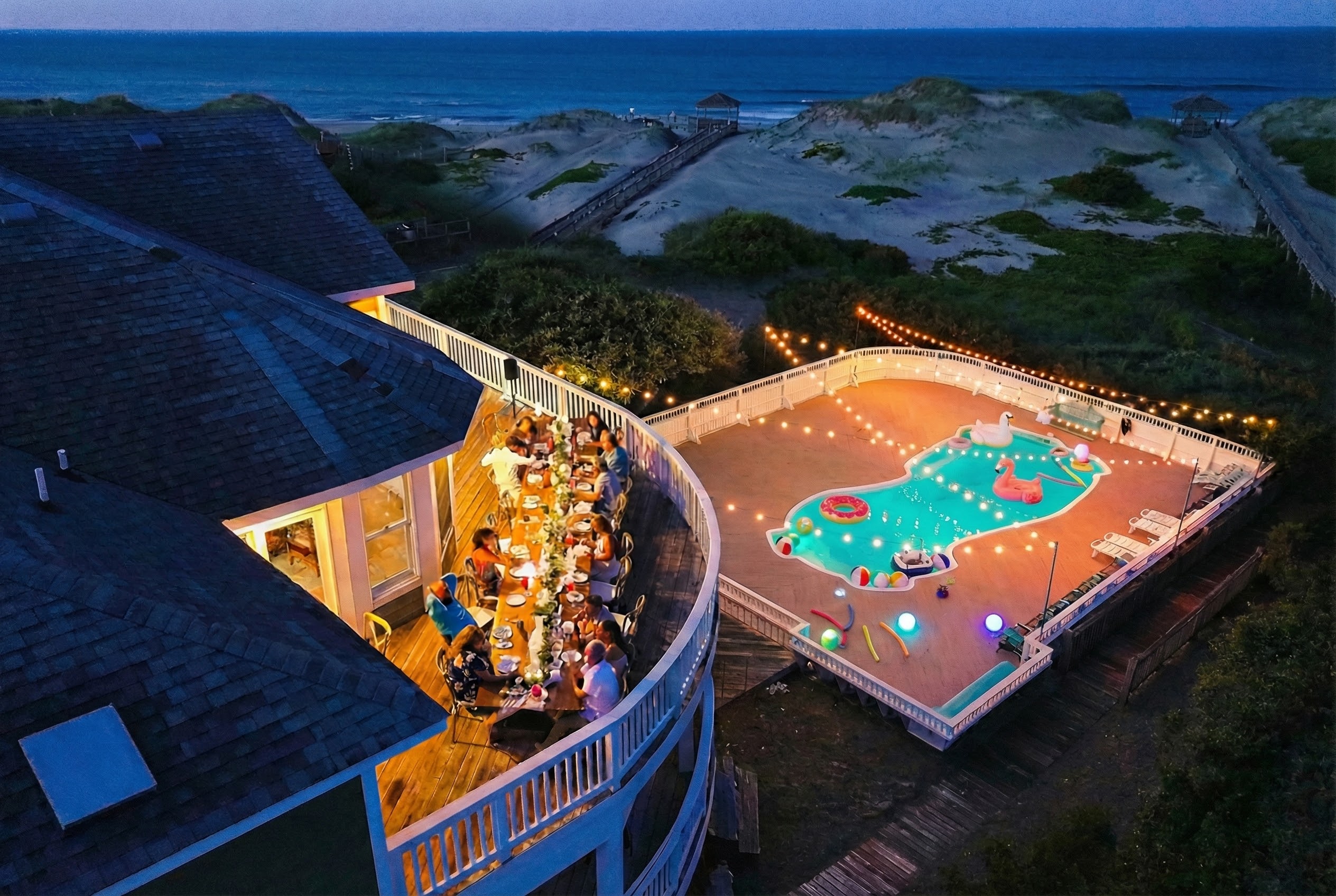 The Three Authors Estate — Weddings & Events | OBX — Corolla, North Carolina — vacation rental