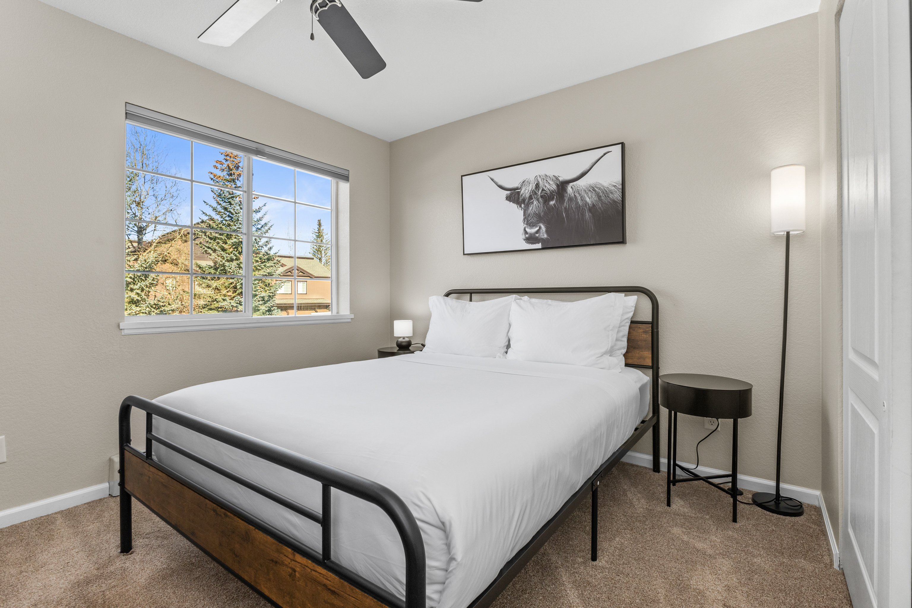 Bedroom 2 with a view