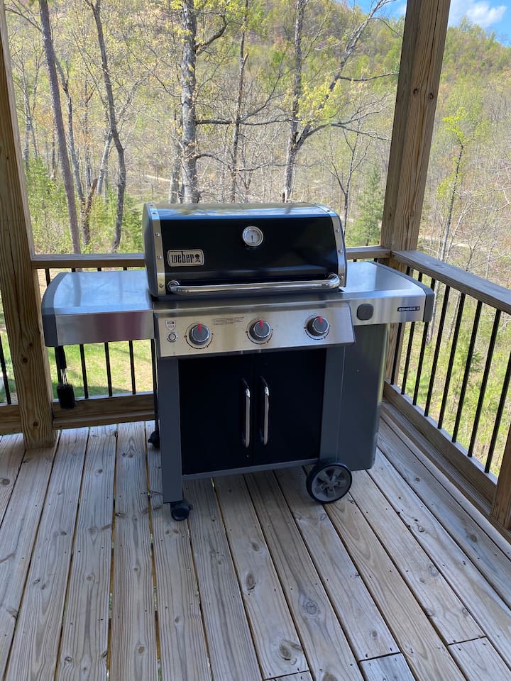 Gas grill for your use.