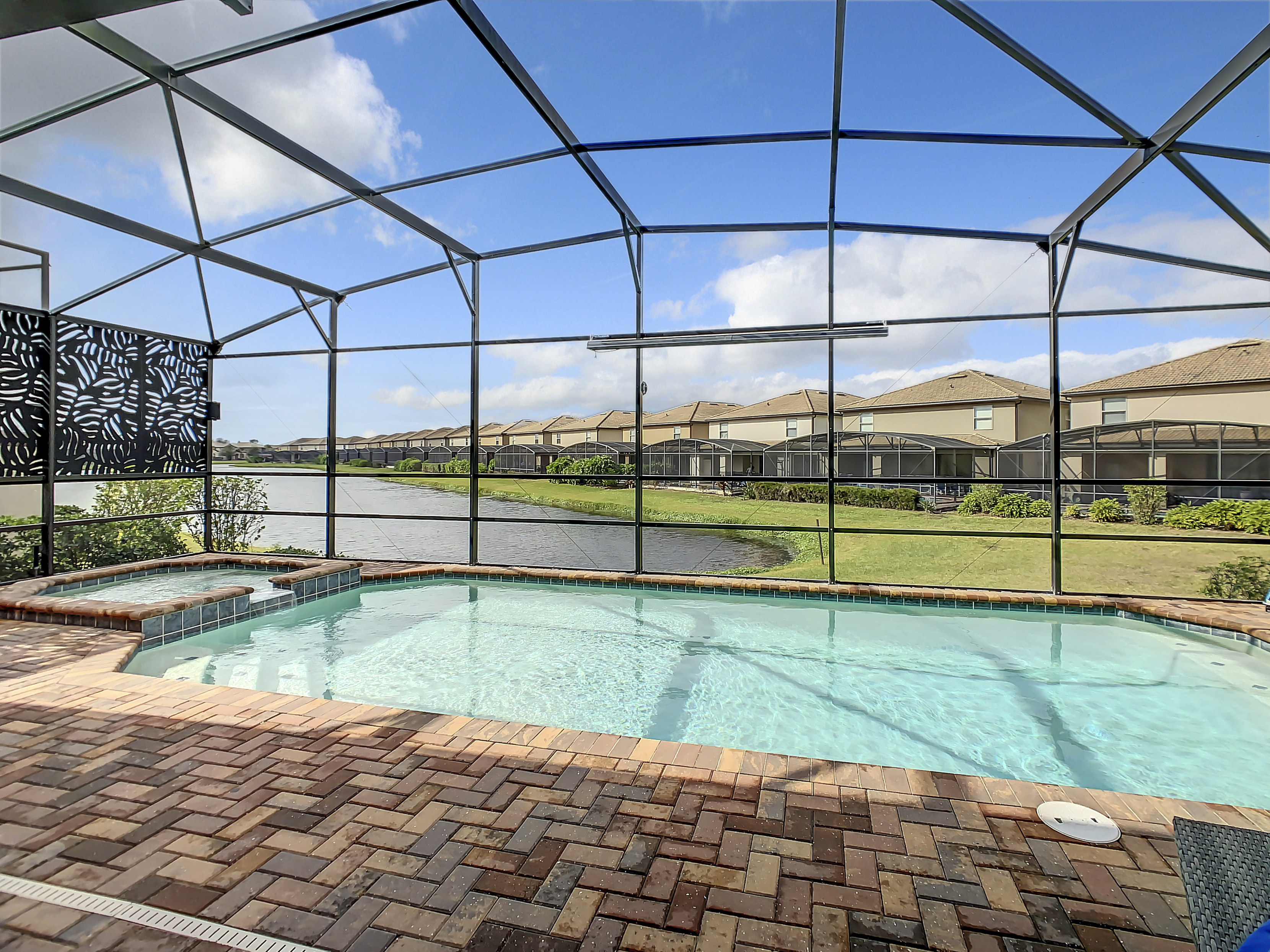 West Facing Heated Private Pool/Spa (Heating is extra $) With Great Water View
