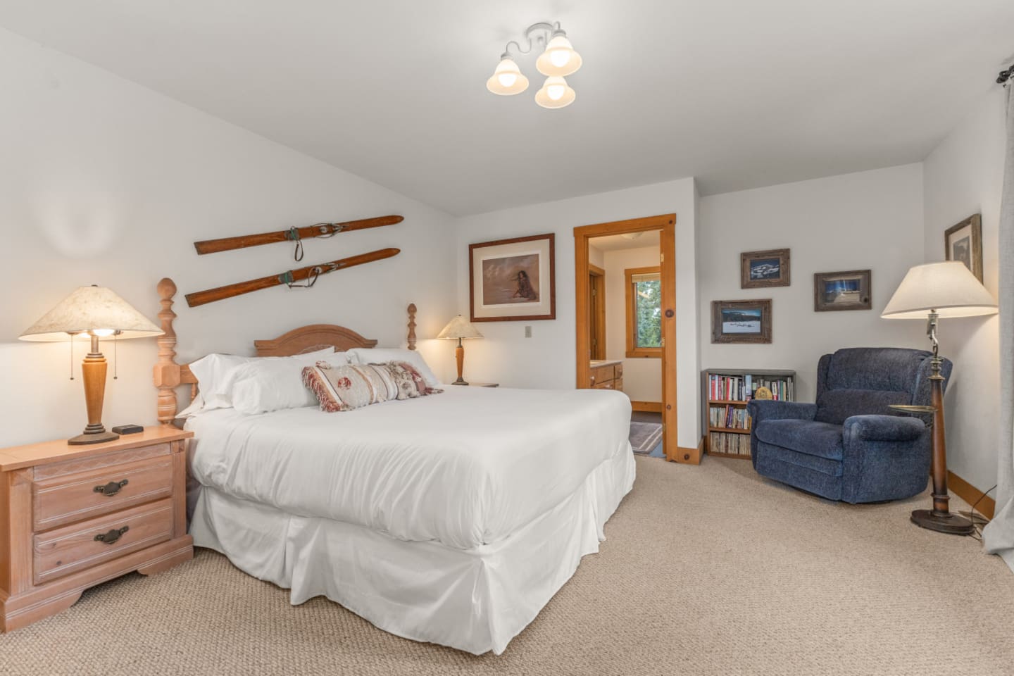 Upstairs Bedroom 2 with King Bed