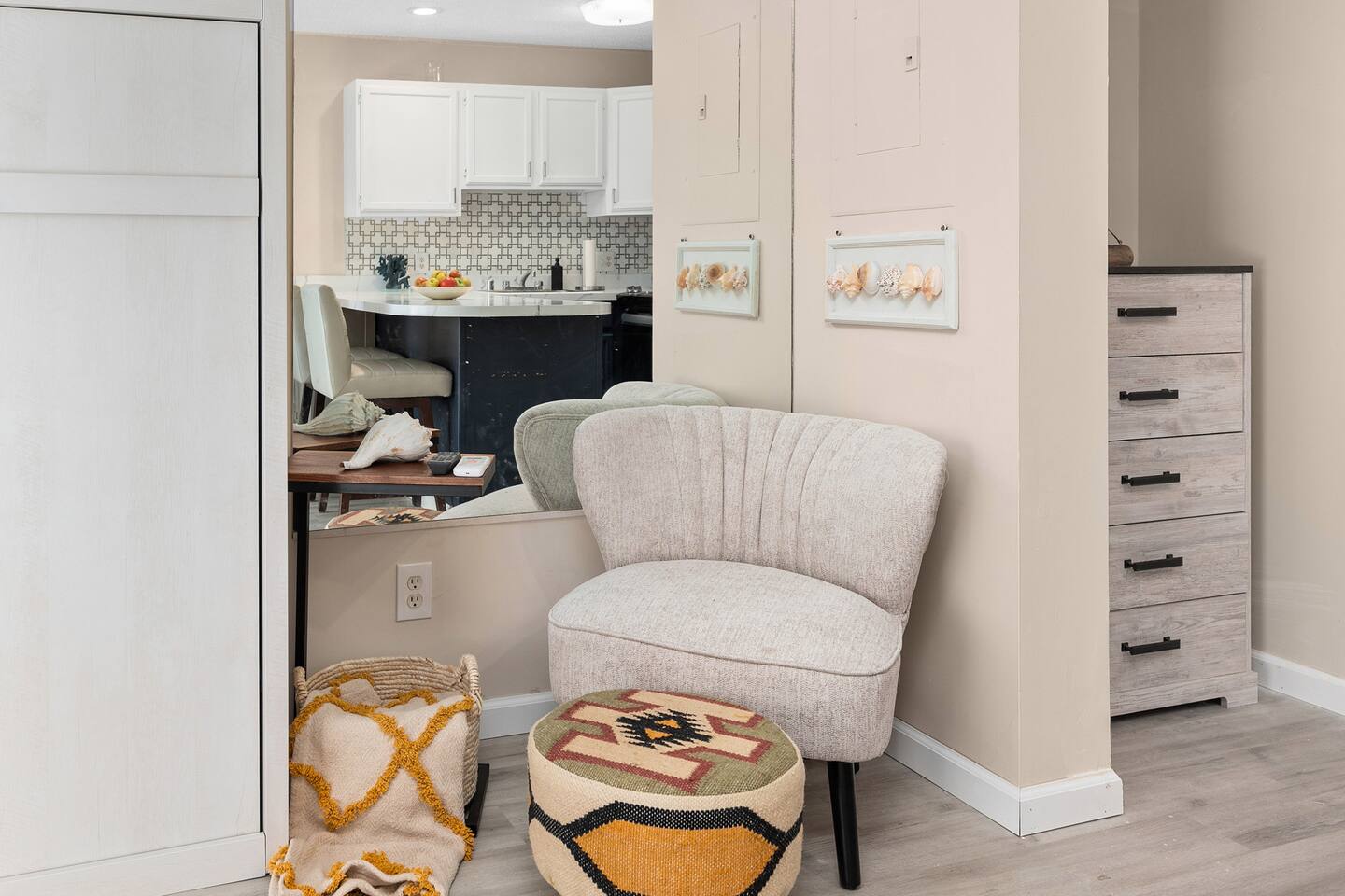 curl up with a book in a cozy chair