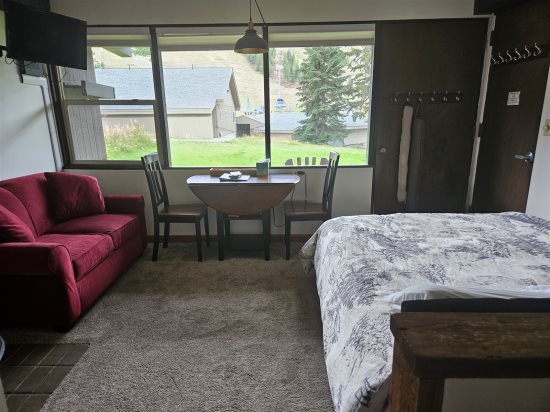View from living room area.
