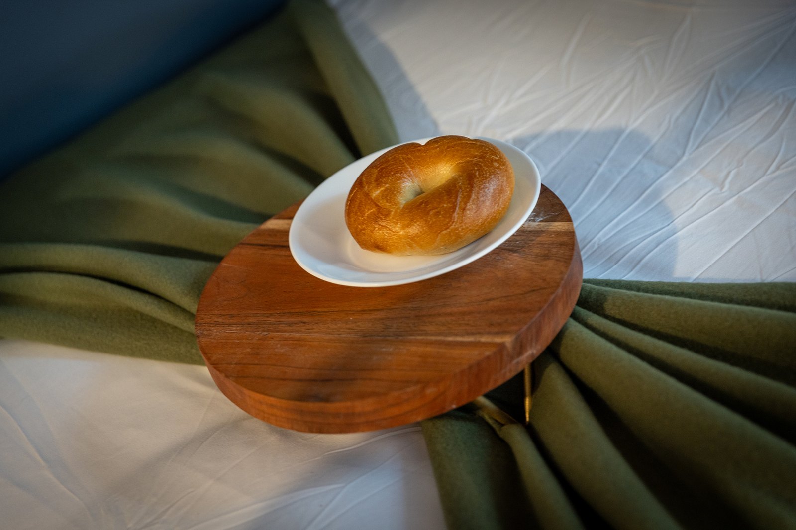 Start the morning at the in-room coffee bar — fresh-pressed, the firs out the window, no reason to rush downstairs.